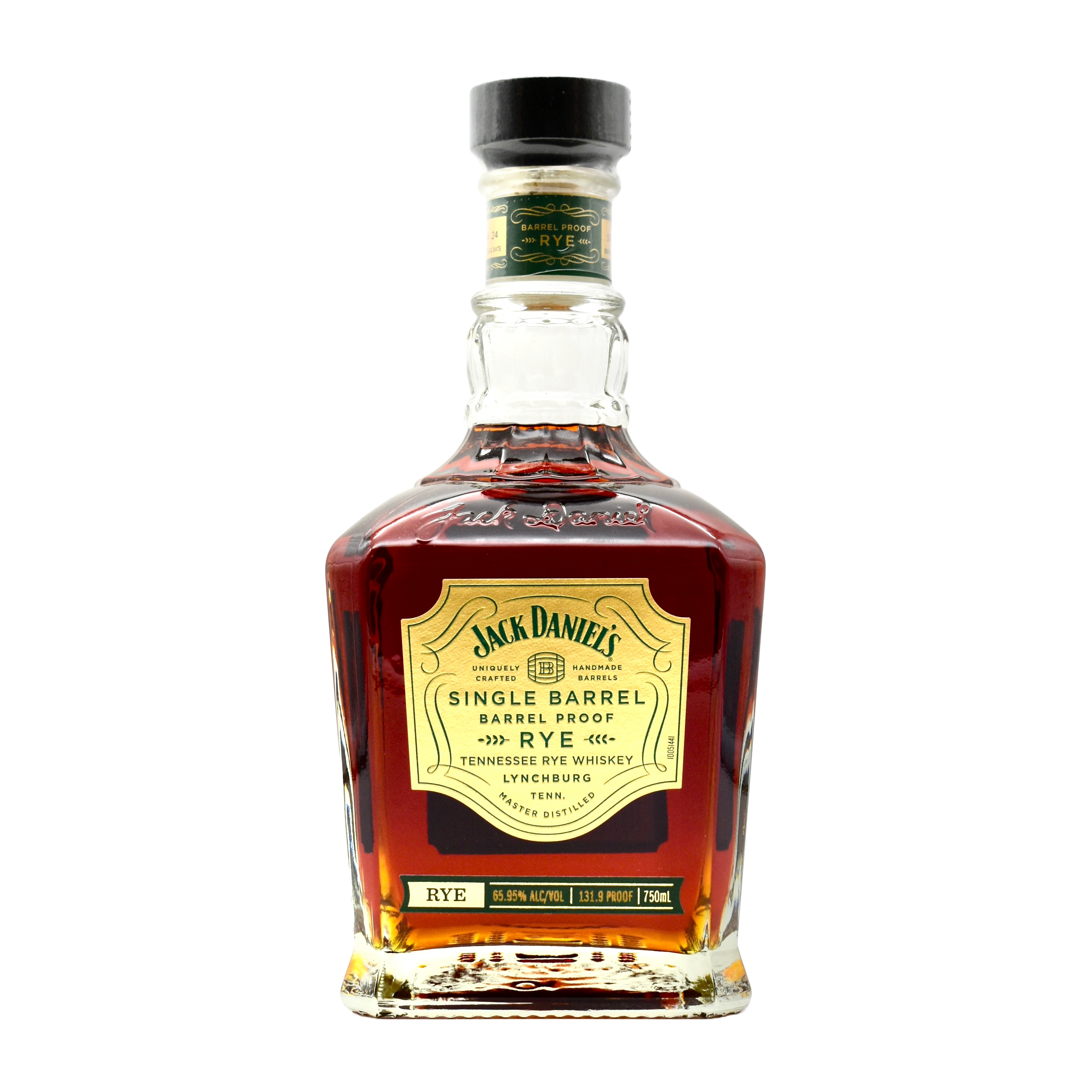 Jack Daniels Single Barrel Barrel Proof Rye Whiskey 750ml