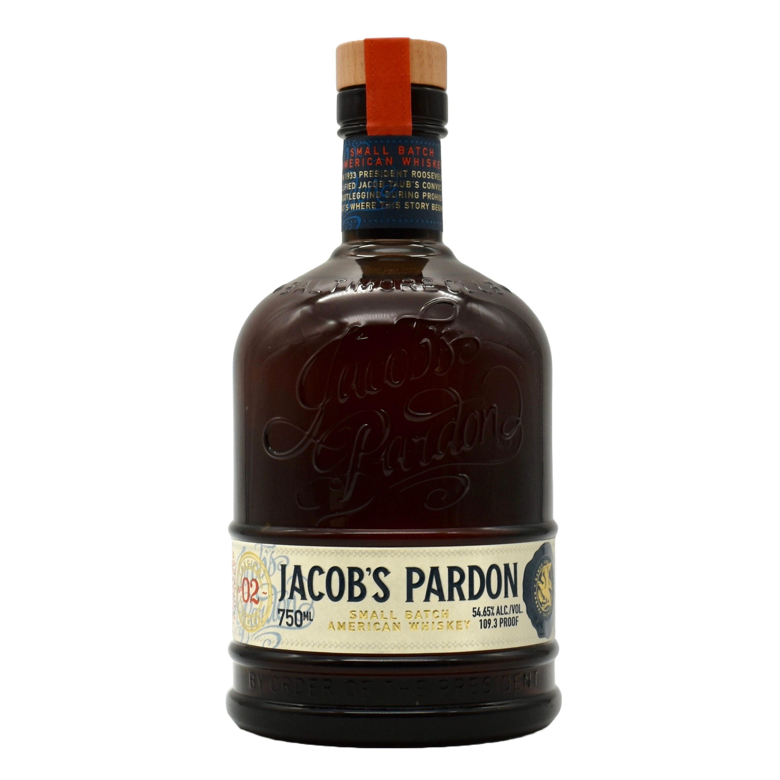 Jacob’s Pardon 8 Year Whiskey 750ml