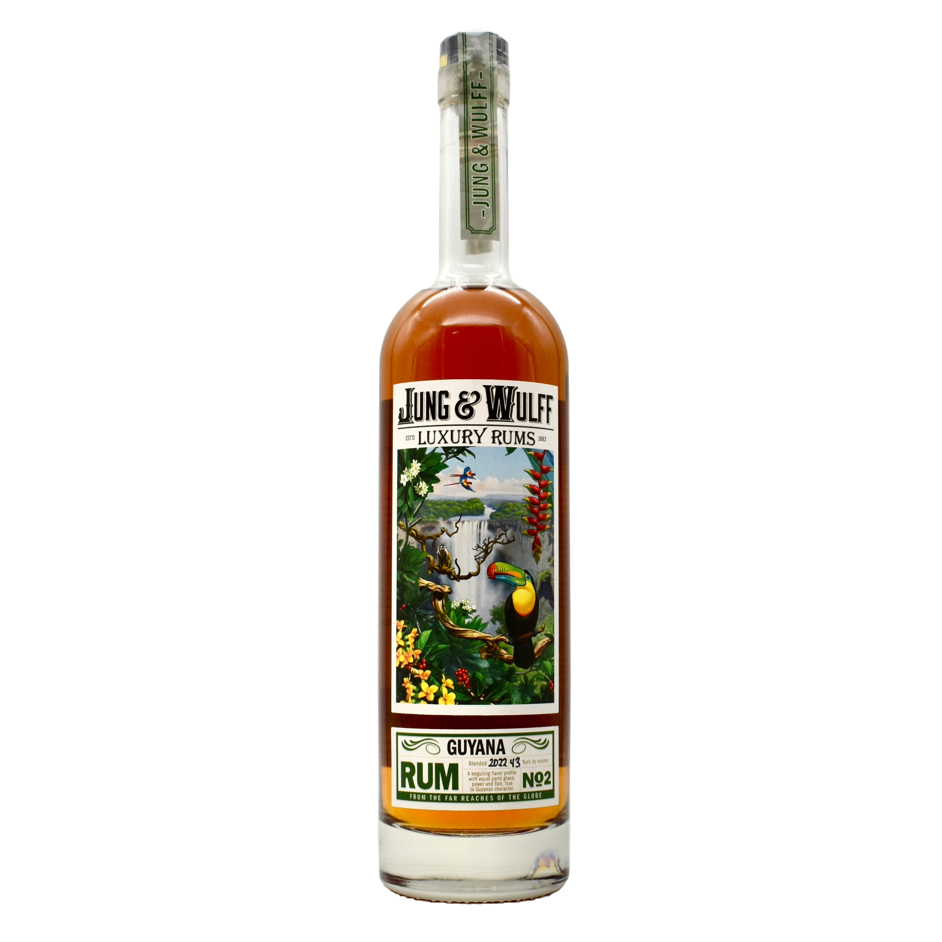 Jung & Wulff Rum Guyana 750ml