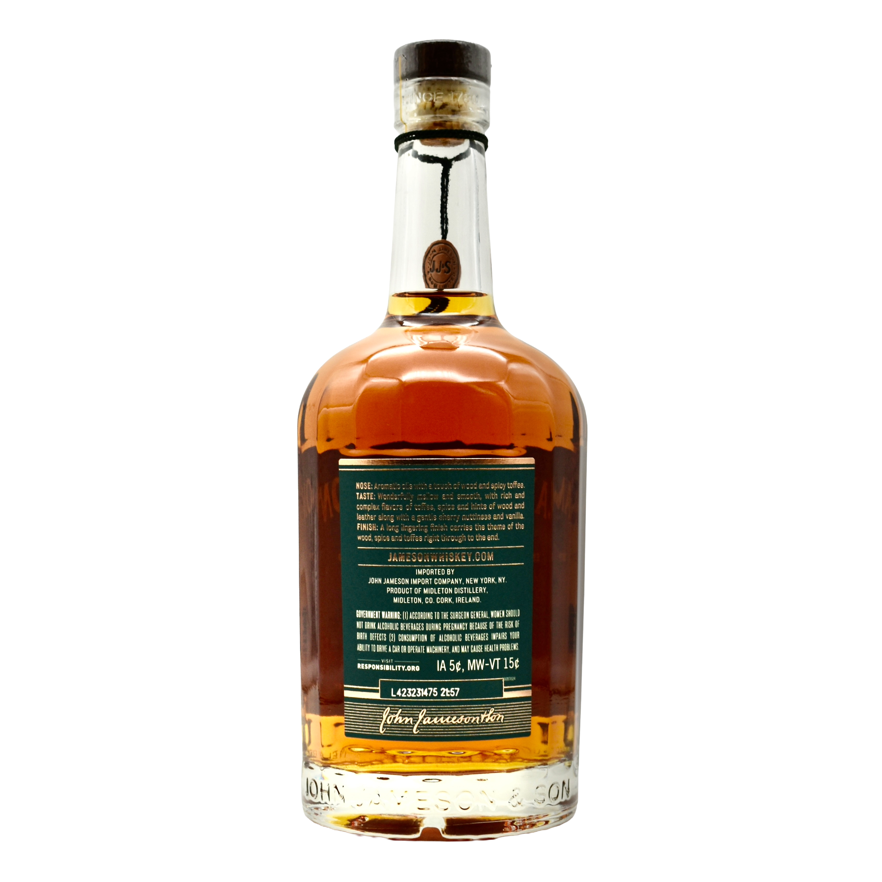 Jameson Irish Whiskey 18 Year 750ml