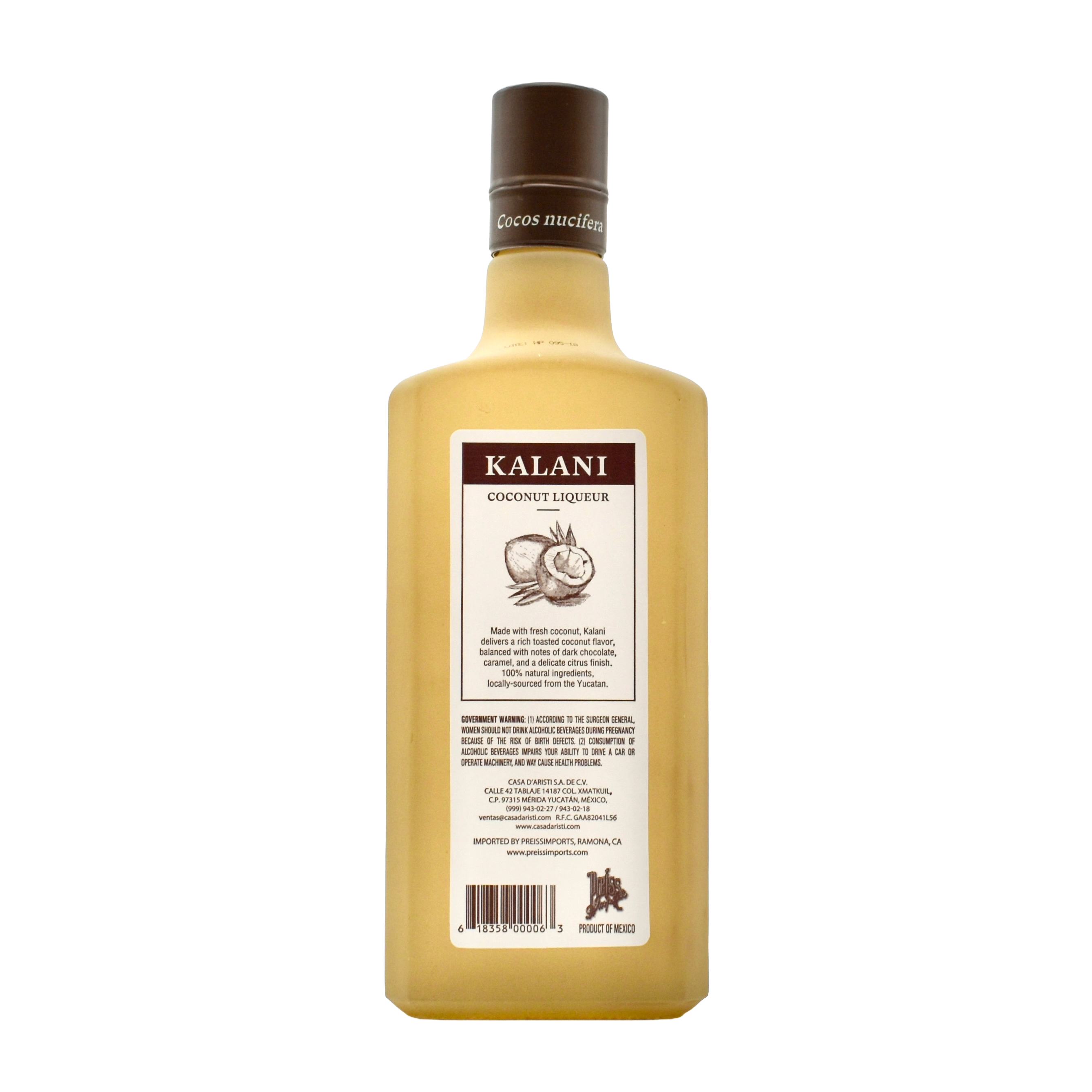 Kalani Coconut Liqueur 750ml