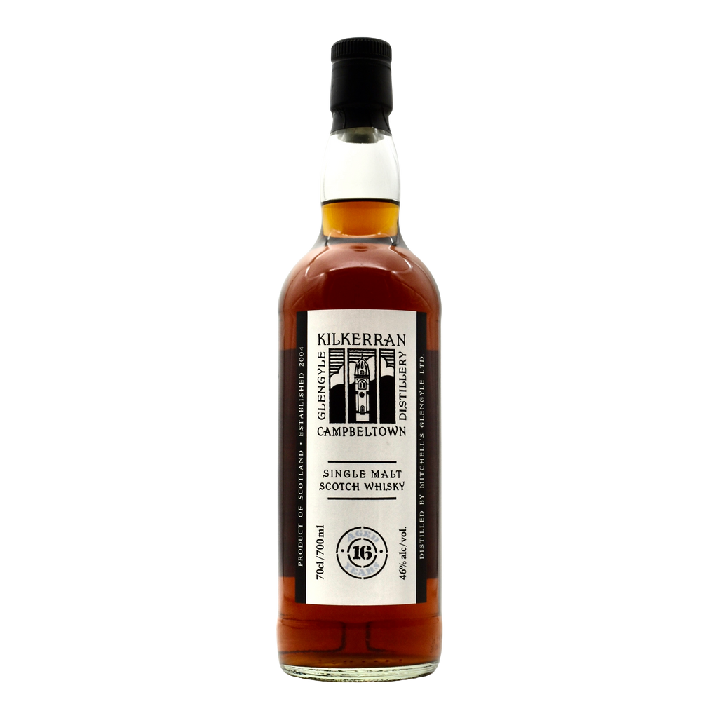 Kilkerran 16 Year Old Single Malt Campbeltown Scotch Whisky 750ml