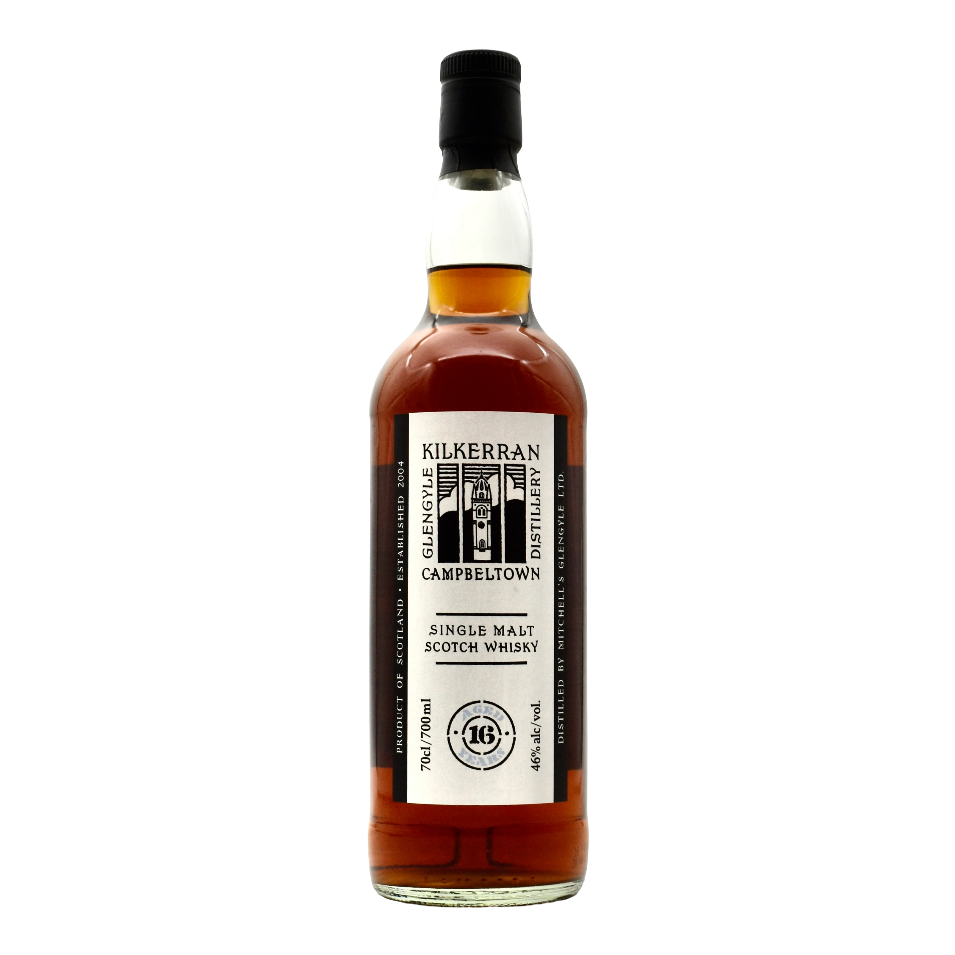 Kilkerran 16 Year Old Single Malt Campbeltown Scotch Whisky 750ml