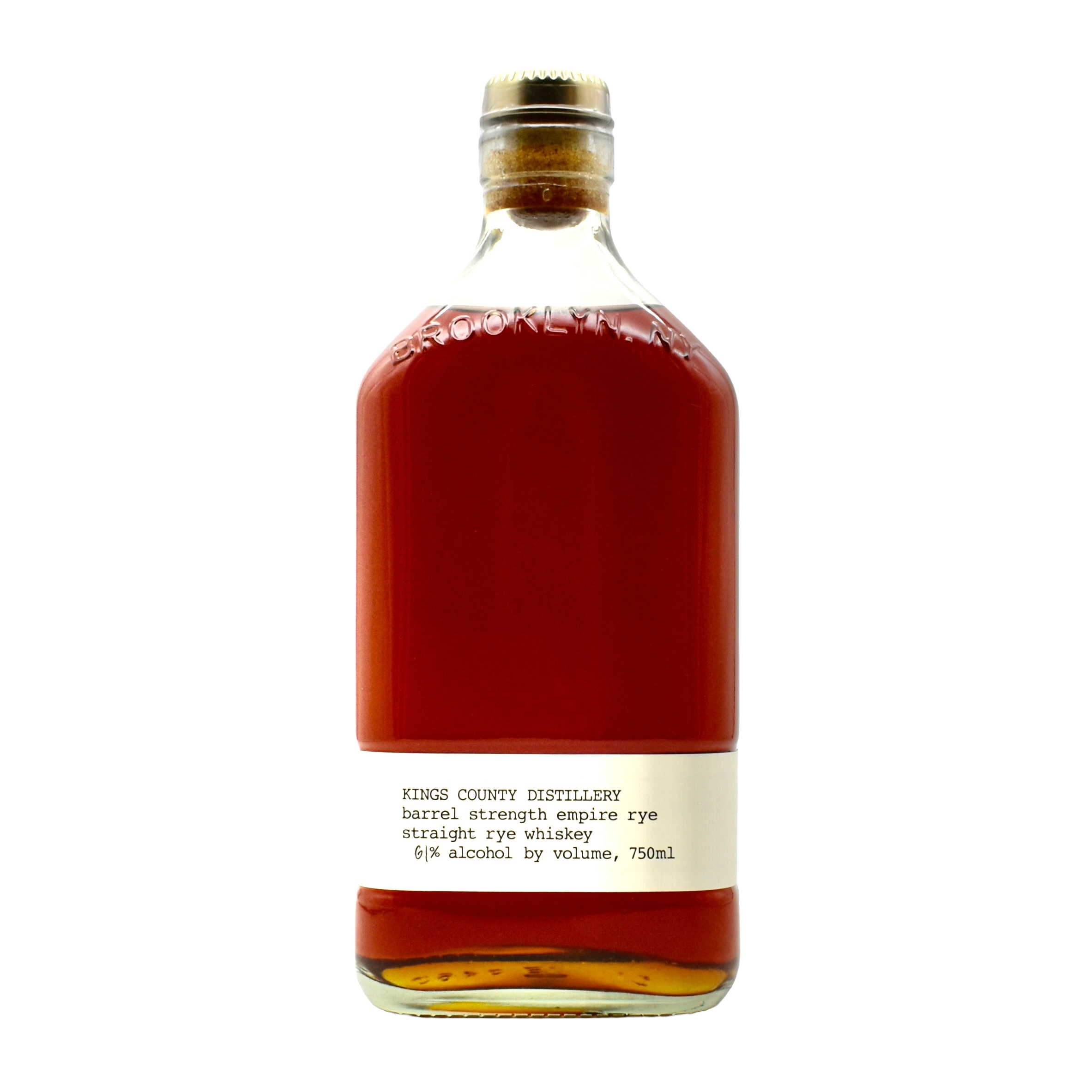Kings County Barrel Strength Empire Rye 750ml