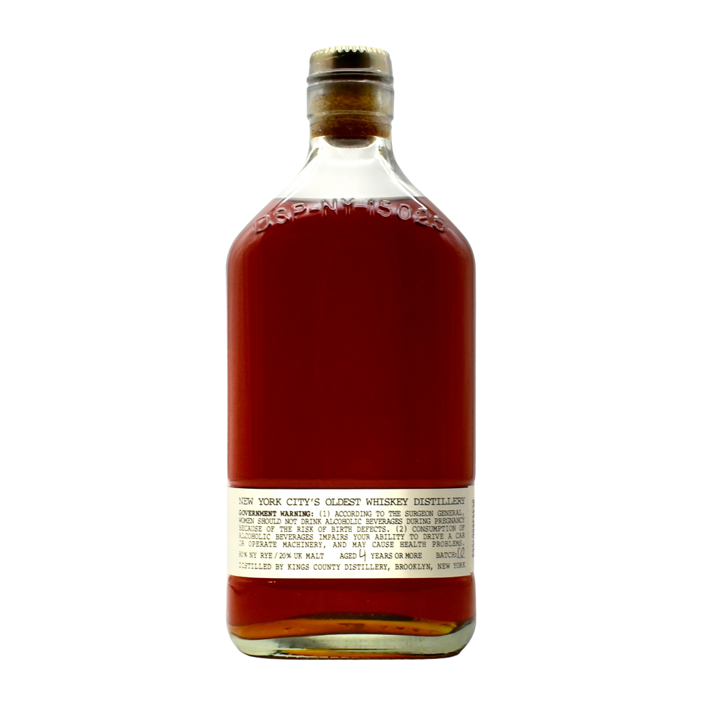 Kings County Barrel Strength Empire Rye 750ml