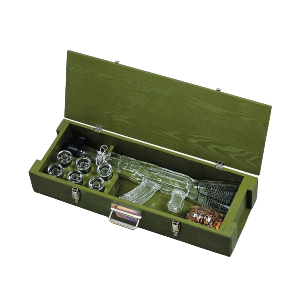 Klosowka Vodka Red Army Gun Set