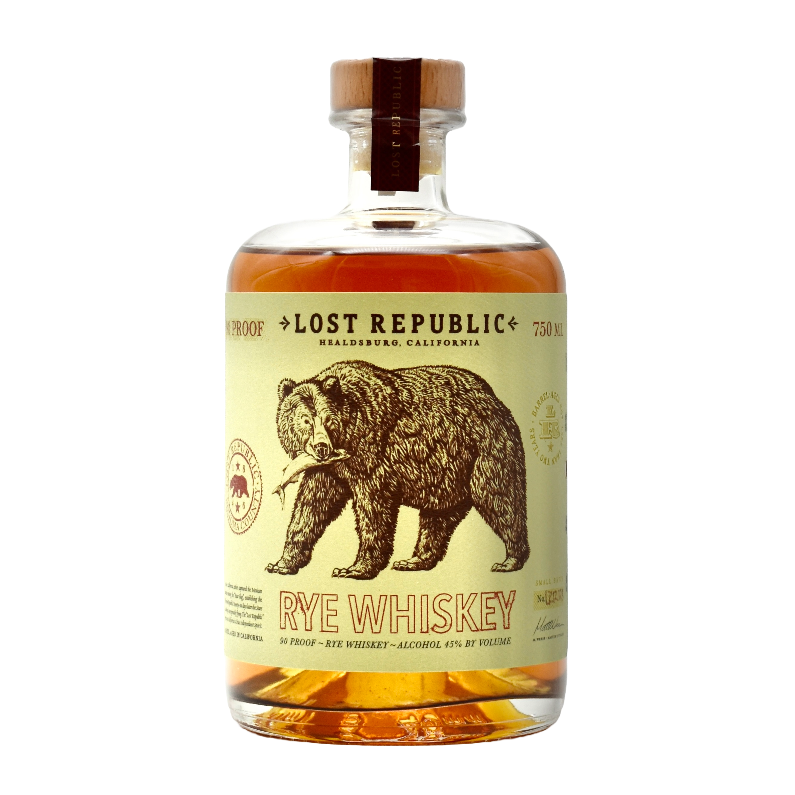Lost Republic Rye 750ml