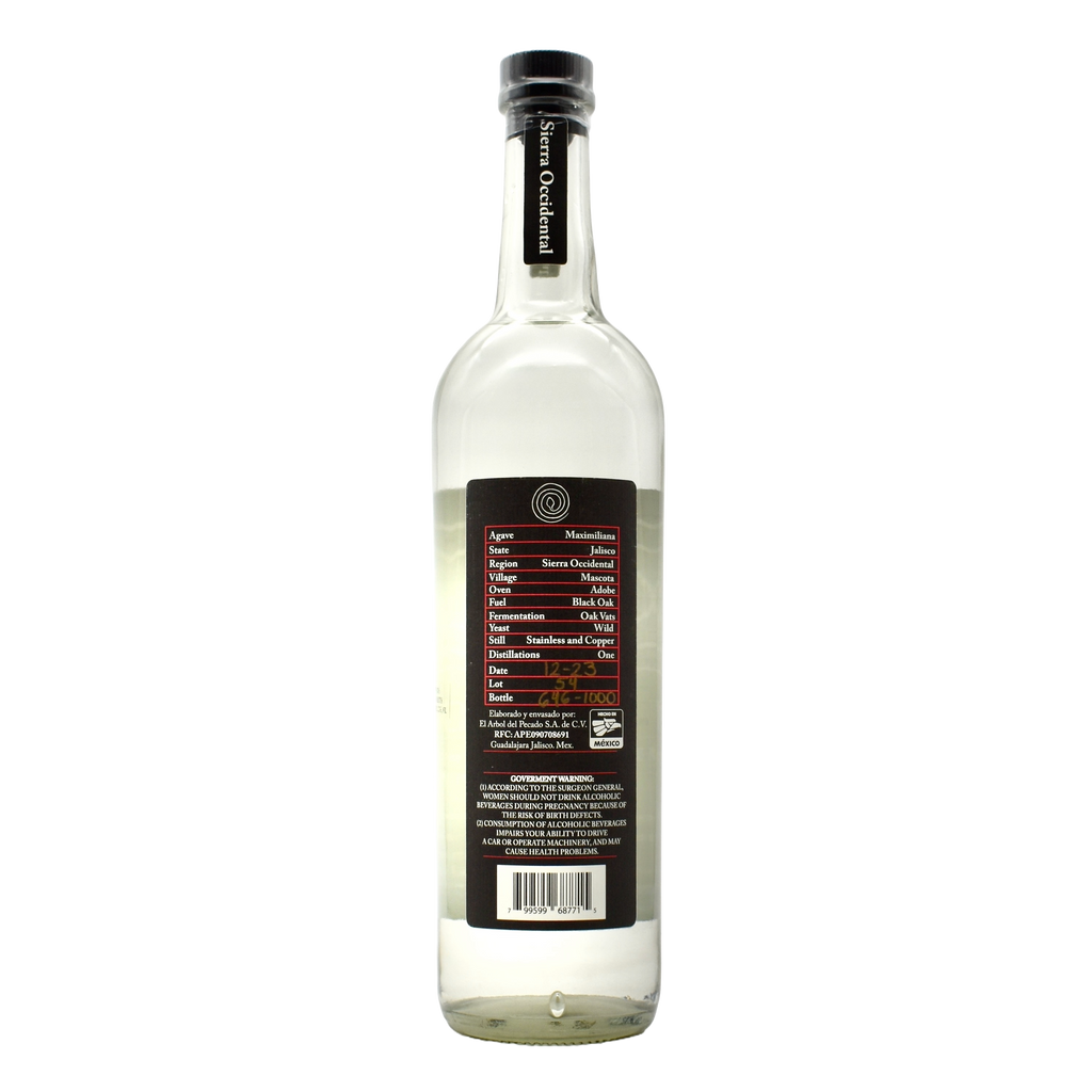 La Venenosa Raicilla Sierra Occidental Black 750ml