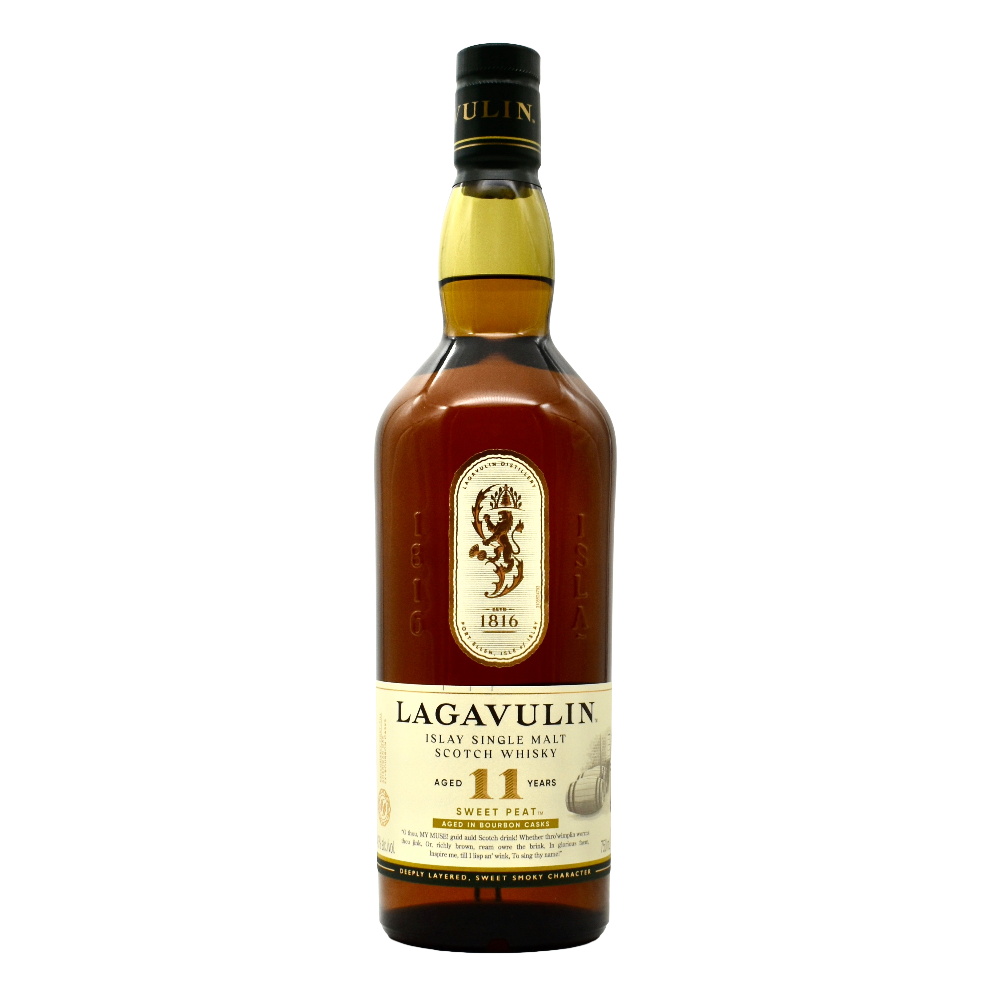 Lagavulin Sweet Peat 11 Year Scotch Whiskey 750ml