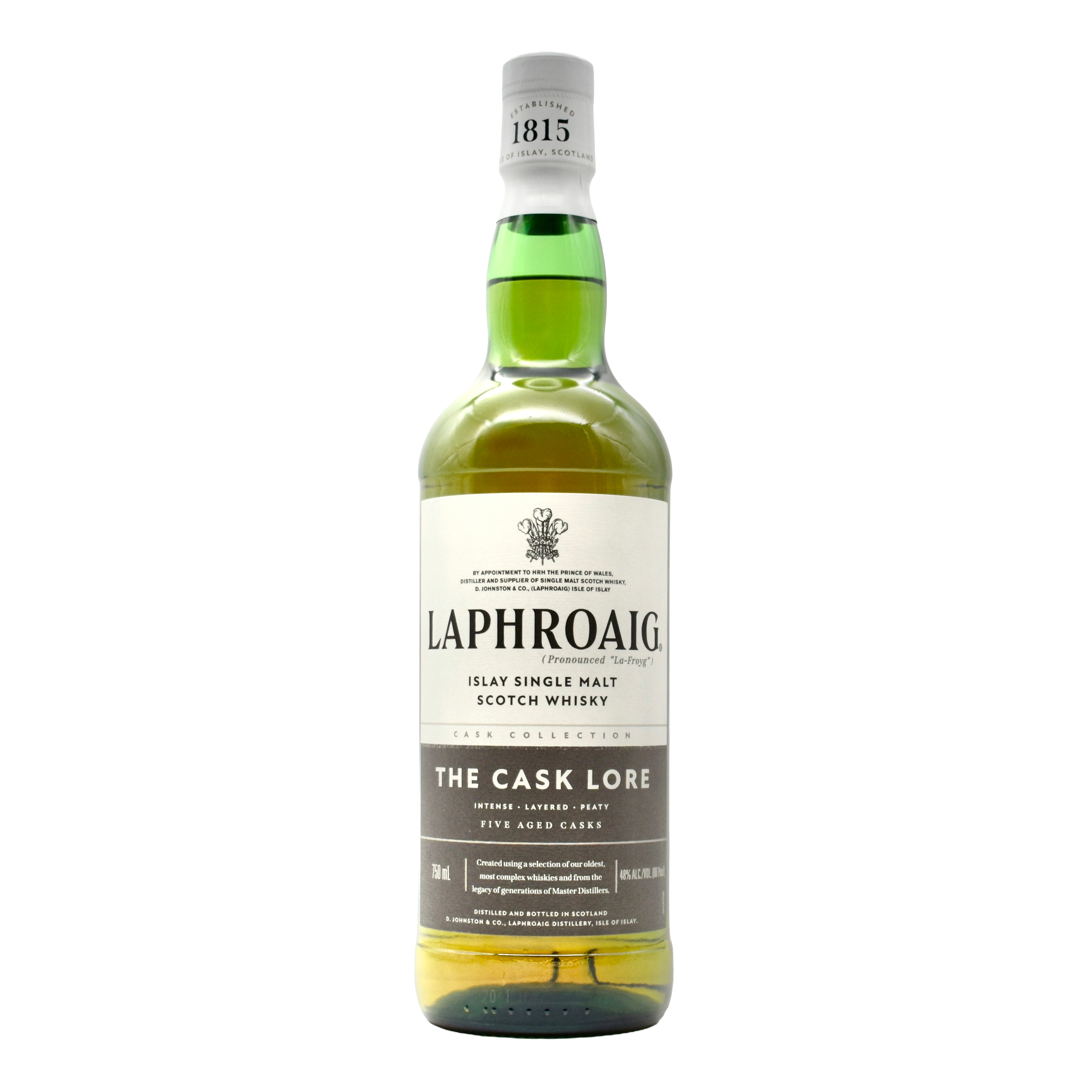 Laphroaig The Cask Lore Single Malt Islay Scotch Whisky 750ml
