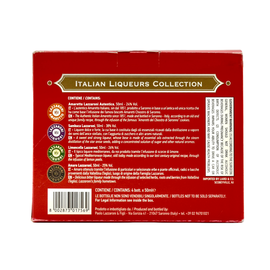 Lazzaroni Liqueur Collection (4x50ml)