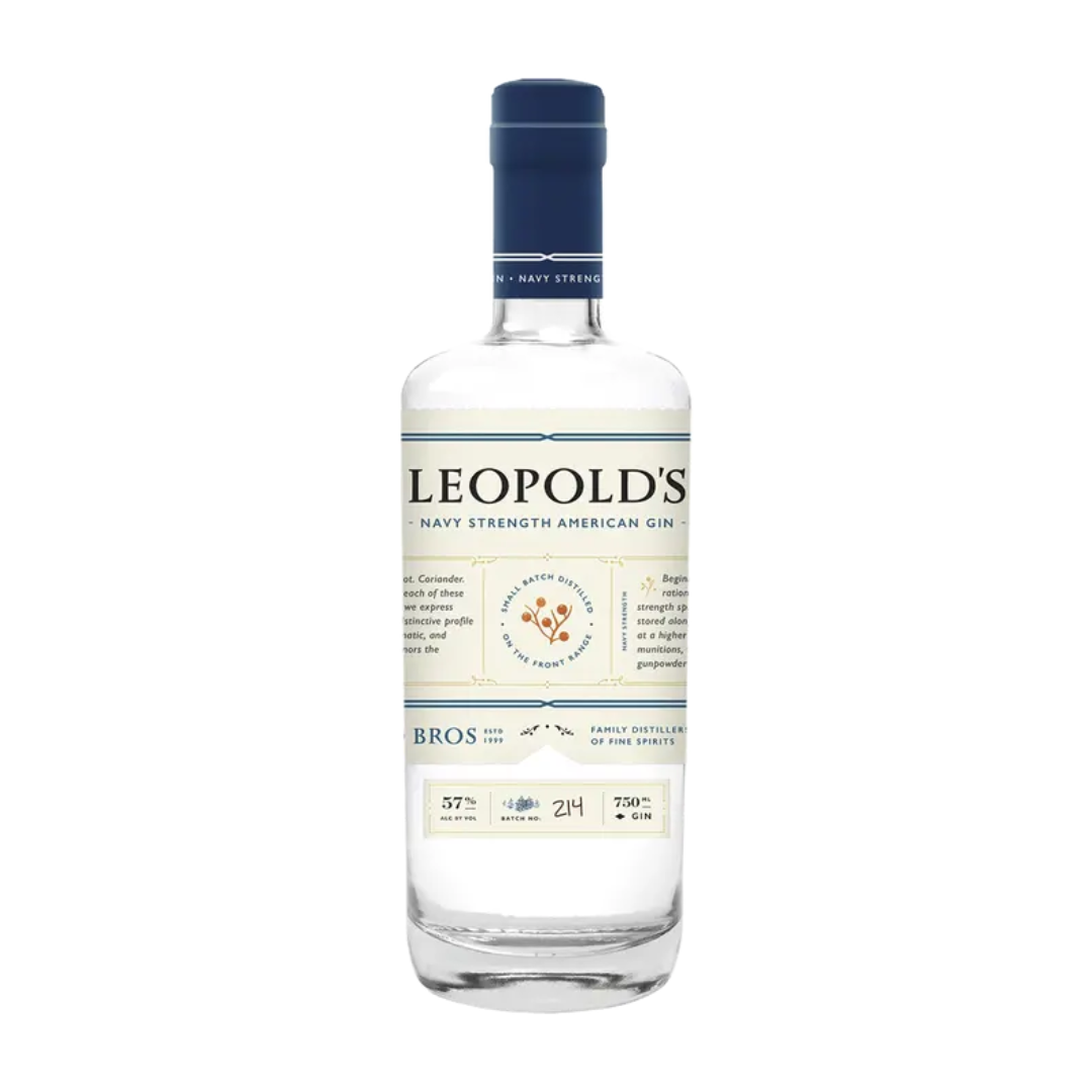 Leopold Brothers Navy Strength Gin 750ml