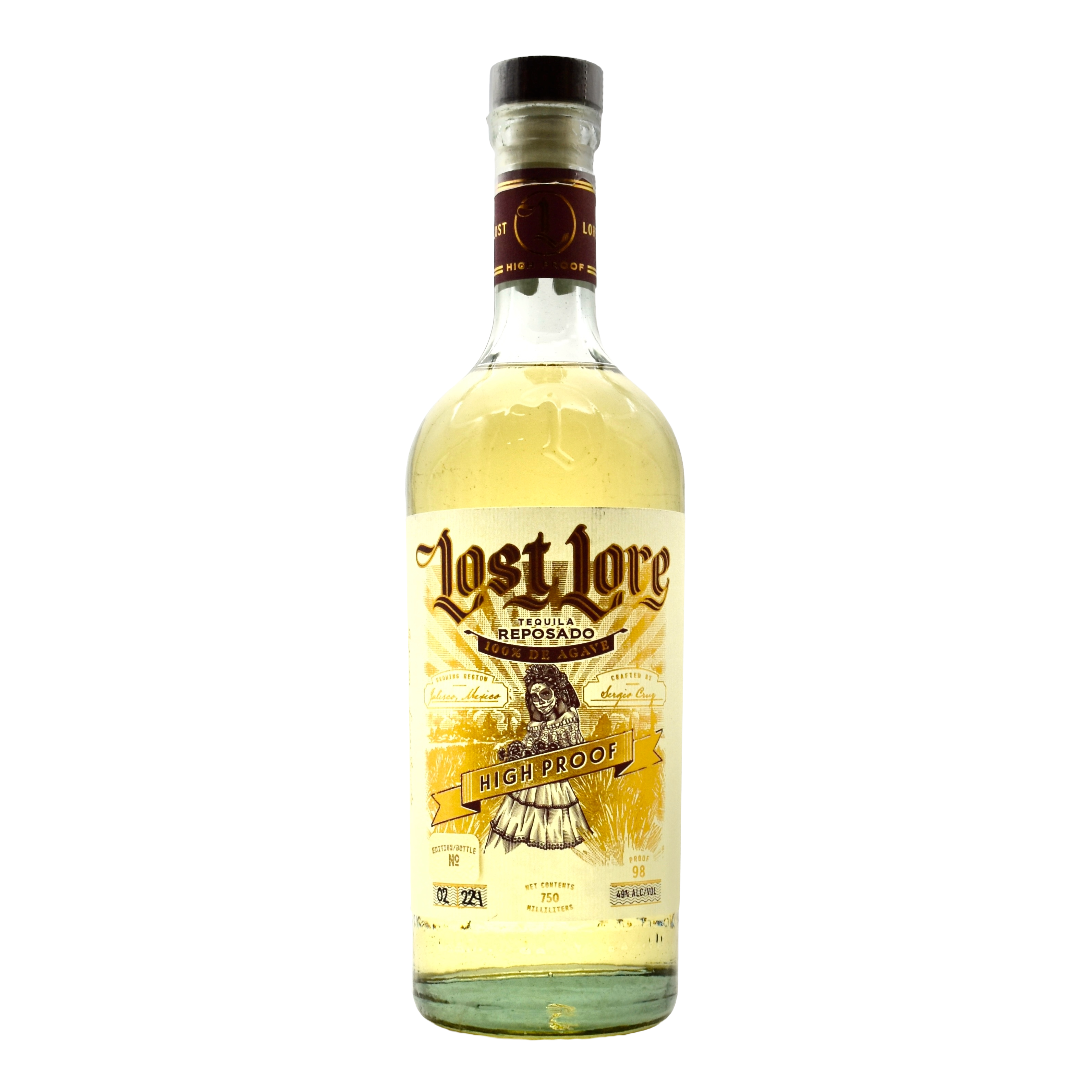 Lost Lore Tequila Reposado High Proof 750ml
