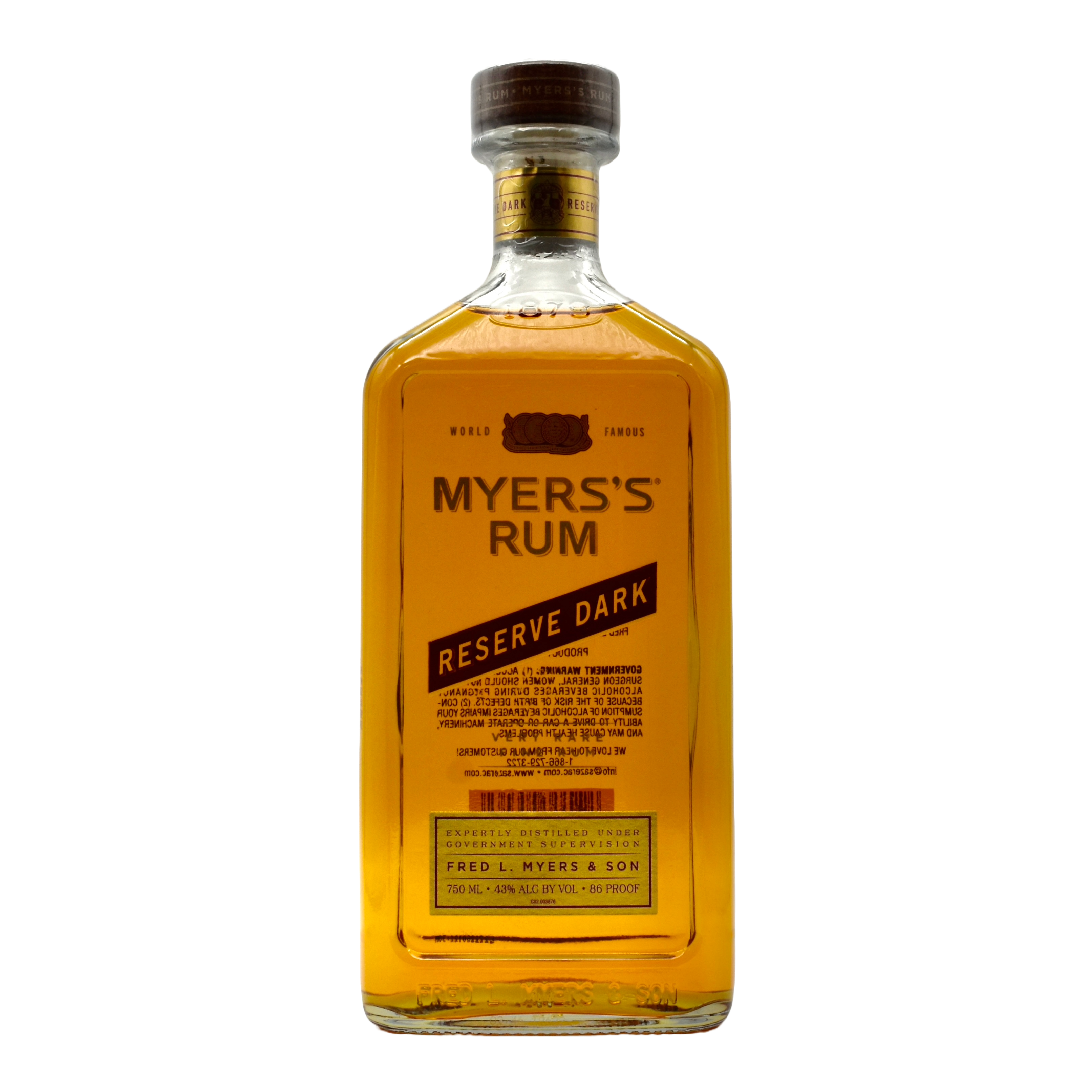 Myers's Rum Reserve Dark 750ml