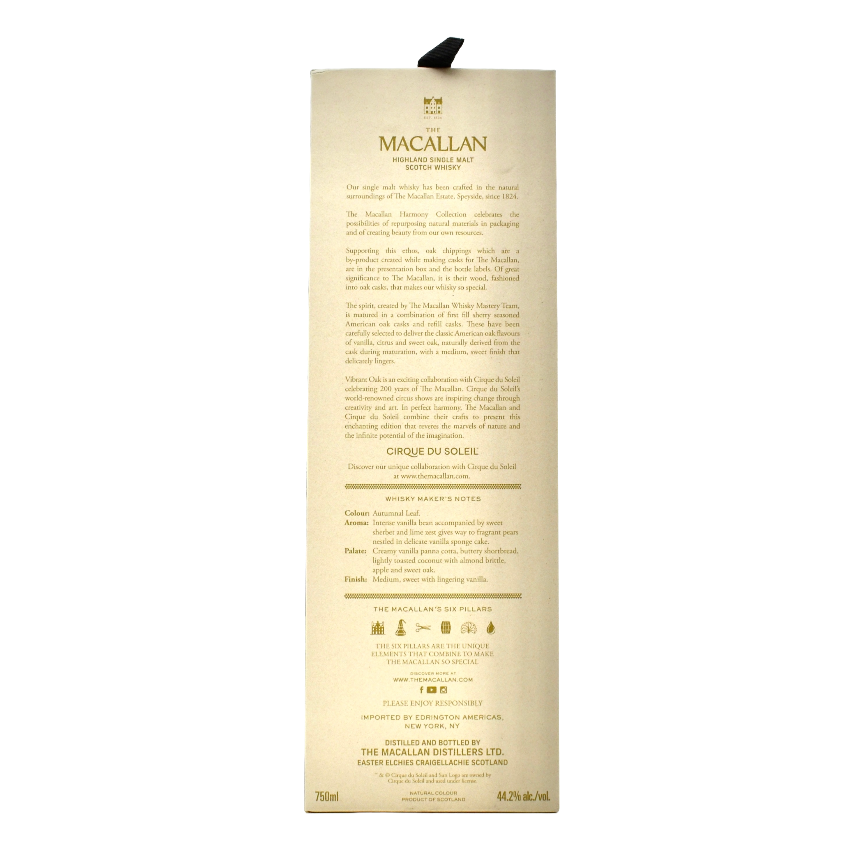 Macallan Harmony Collection Vibrant Oak Single Malt Scotch Whisky 750ml