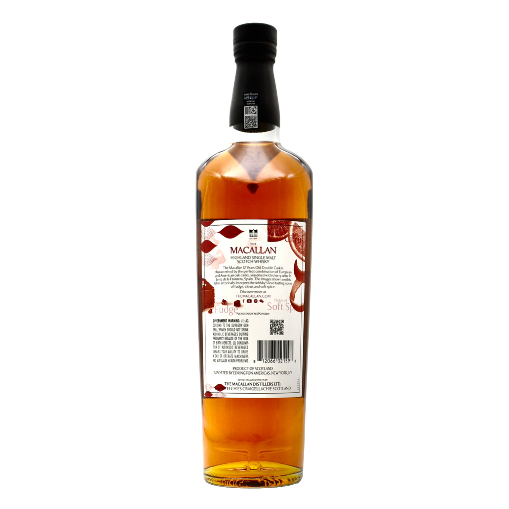 The Macallan 12 Year Old Double Cask Single Malt Scotch Whisky 750ml