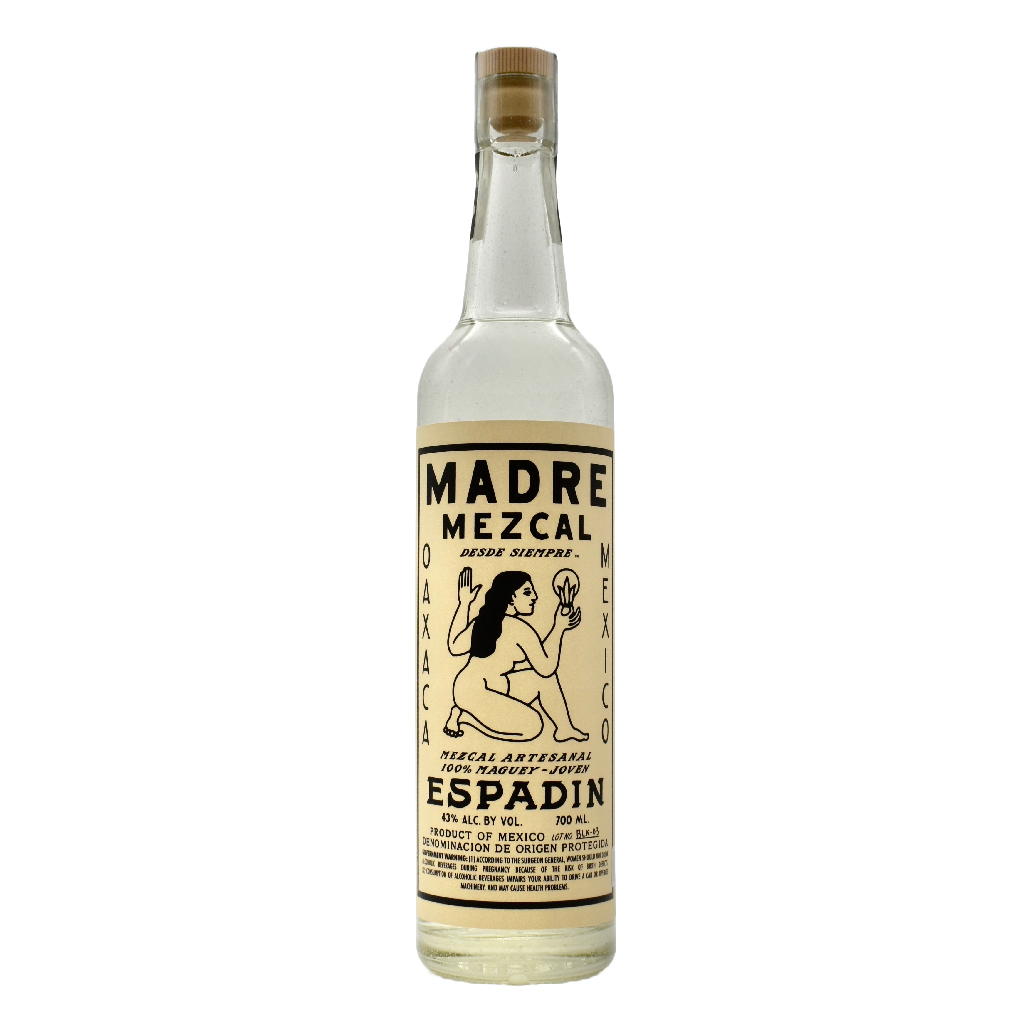 Madre Mezcal Joven Espadin 700ml