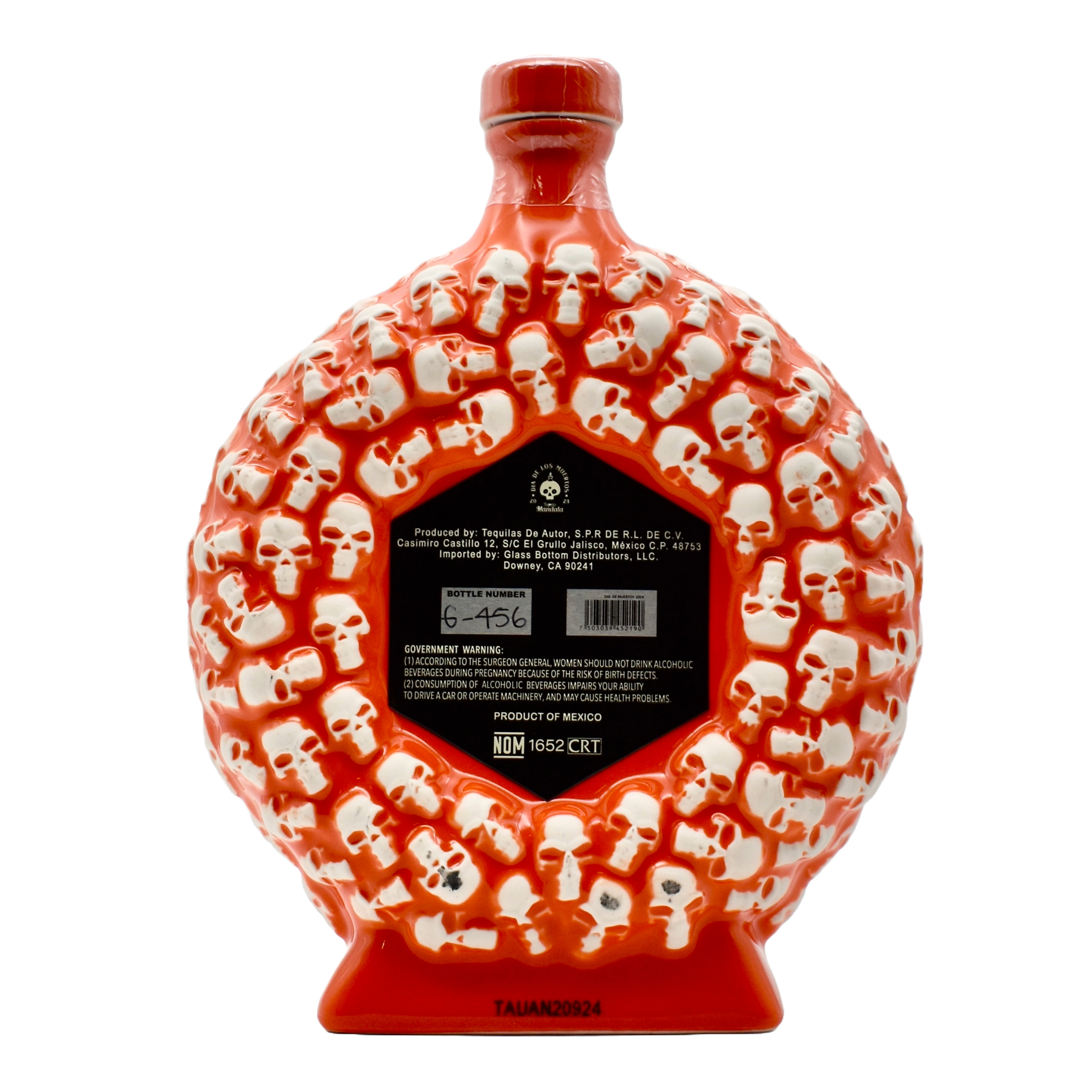 Mandala Tequila Anejo Dia De Muertos Limited Edition 1L