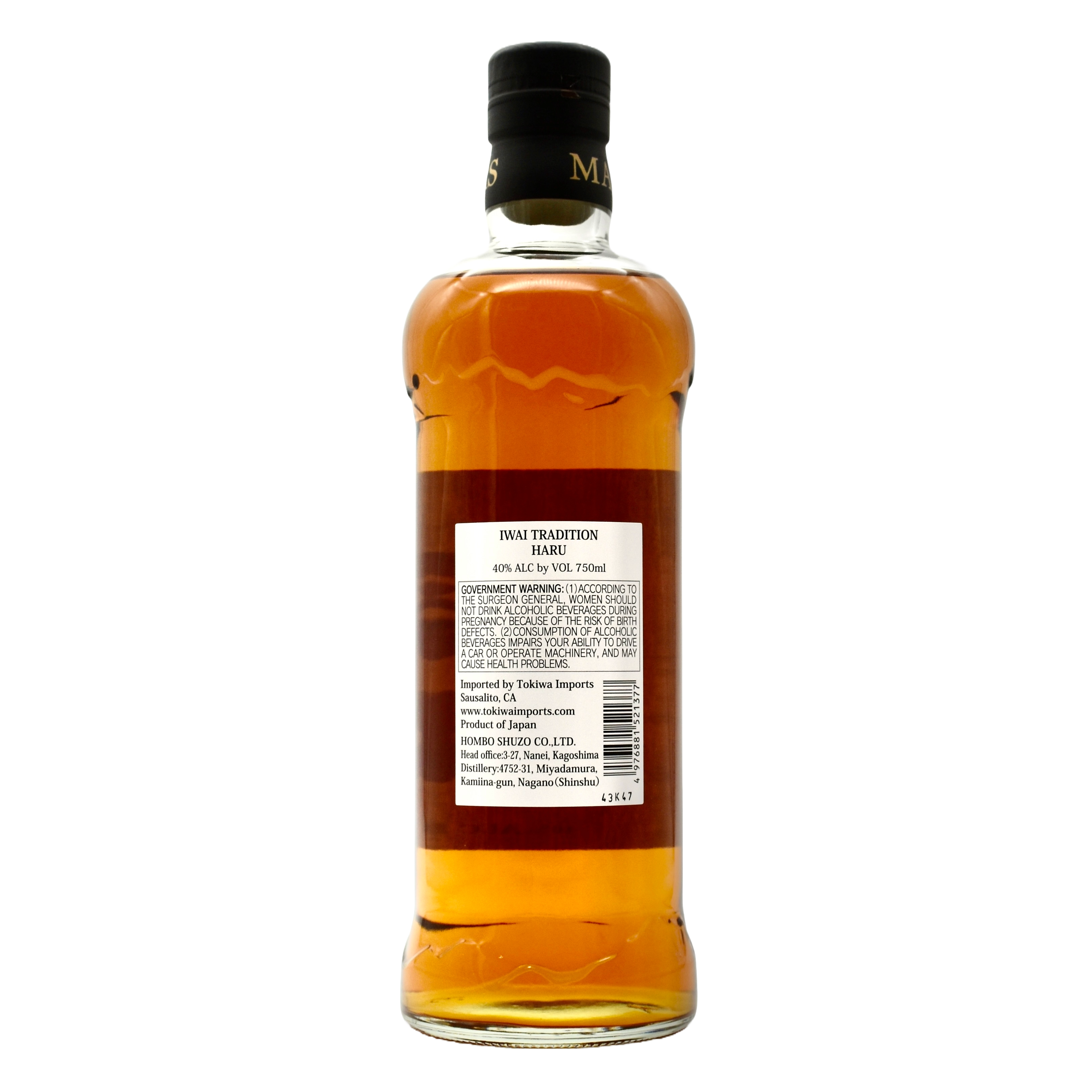 Mars Japanese Whiskey Iwai Sakura 750ml