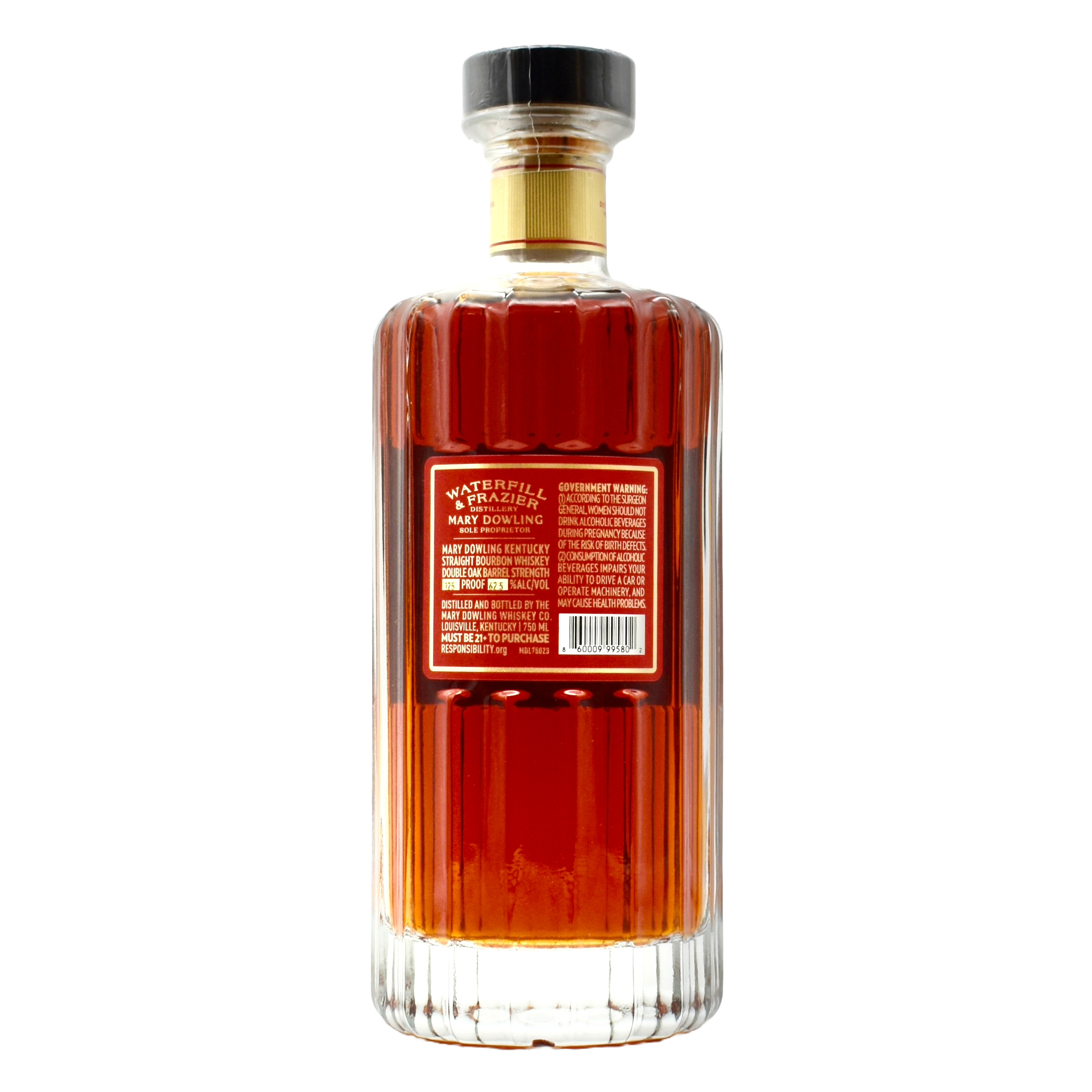 Mary Dowling Straight Bourbon Toasted Double Oak Barrel Strength 750ml