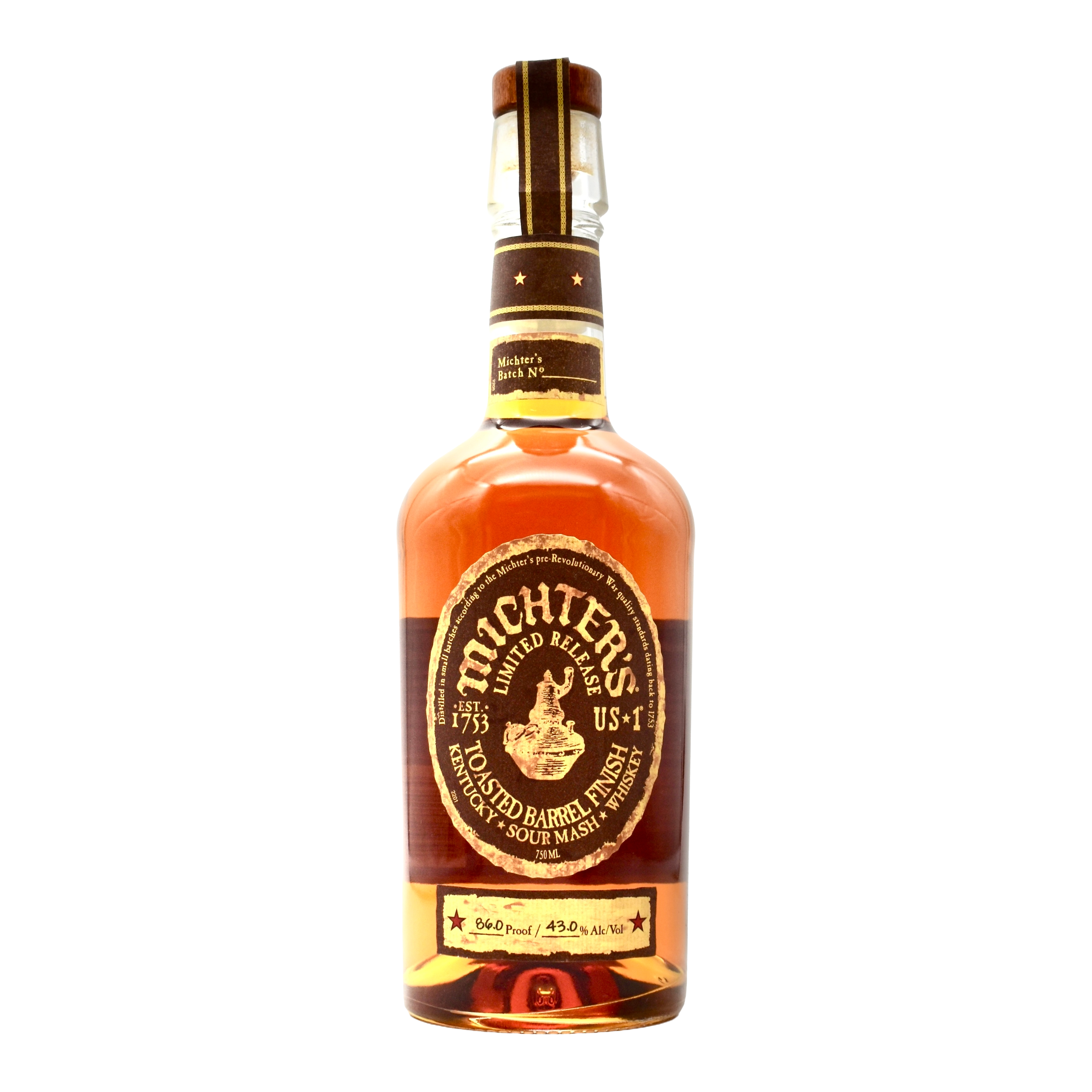 Michter's US1 Sour Mash Toasted Barrel 750ml