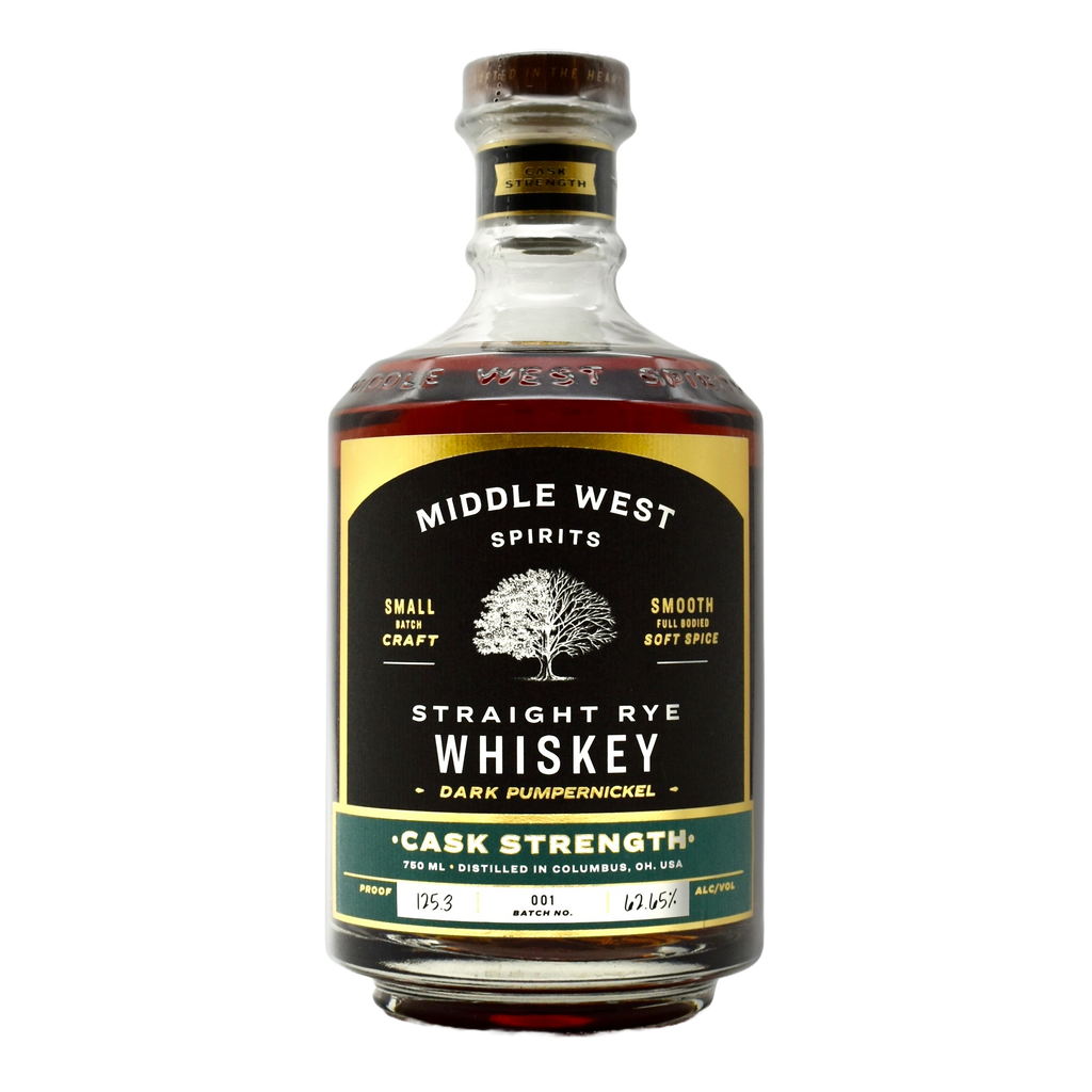Middle West Cask Strength Dark Pumpernickel Rye Whiskey 750ml