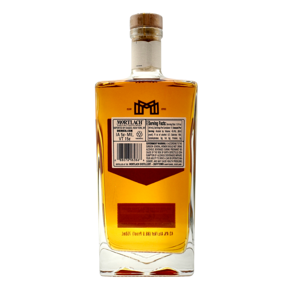 Mortlach 12 Year Old Single Malt Speyside Scotch Whisky 750ml