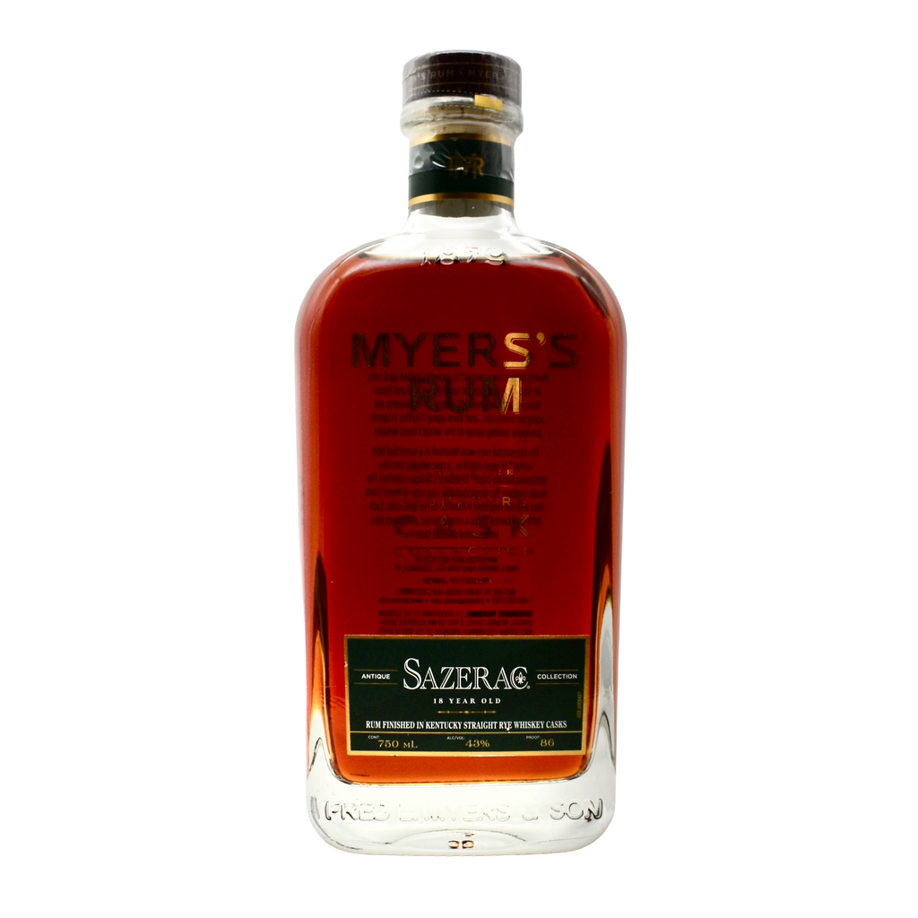 Myer’s Rum Signature Cask Collection Sazerac 18 Year 750ml