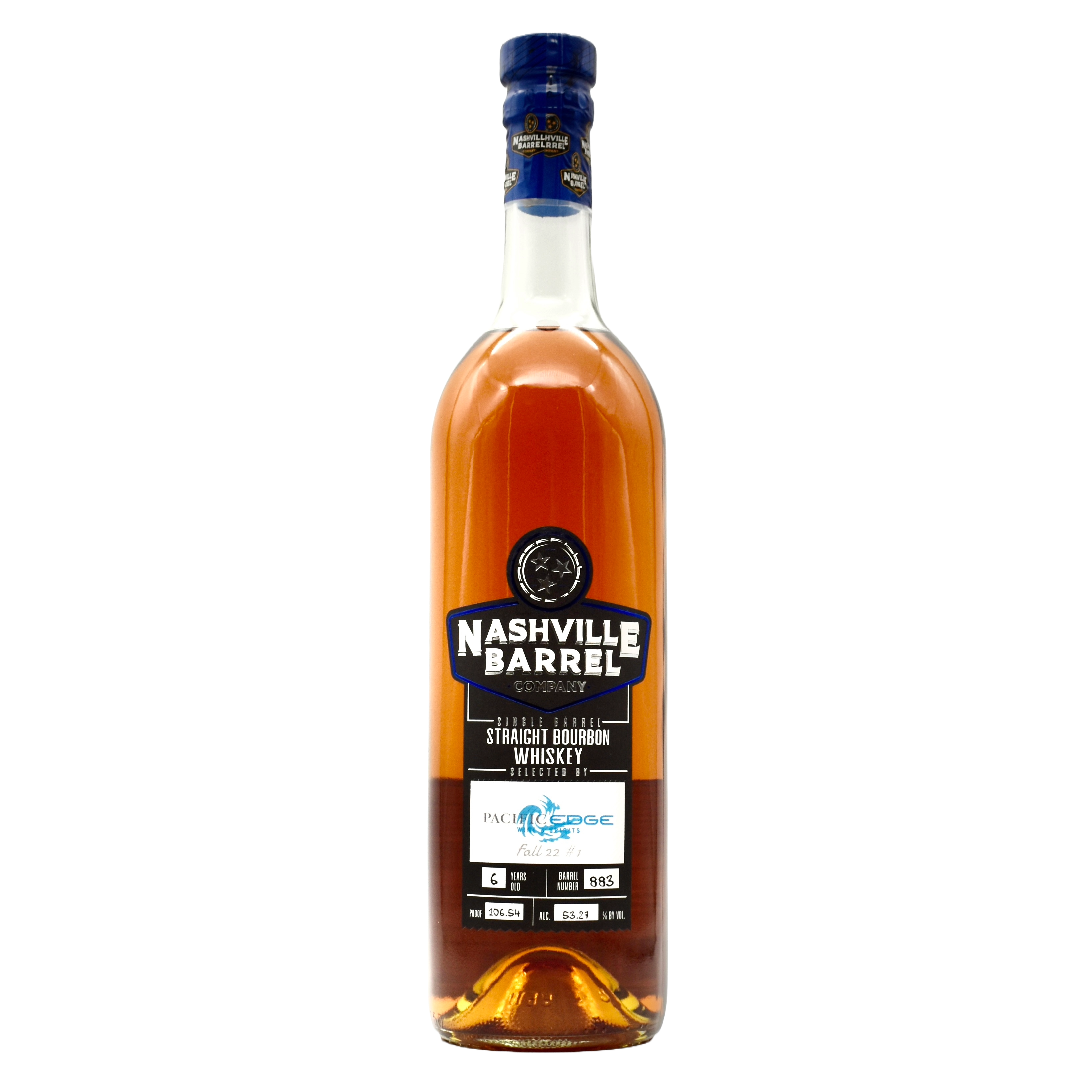 Nashville Barrel Co. Single Barrel Bourbon 6yr 750ml