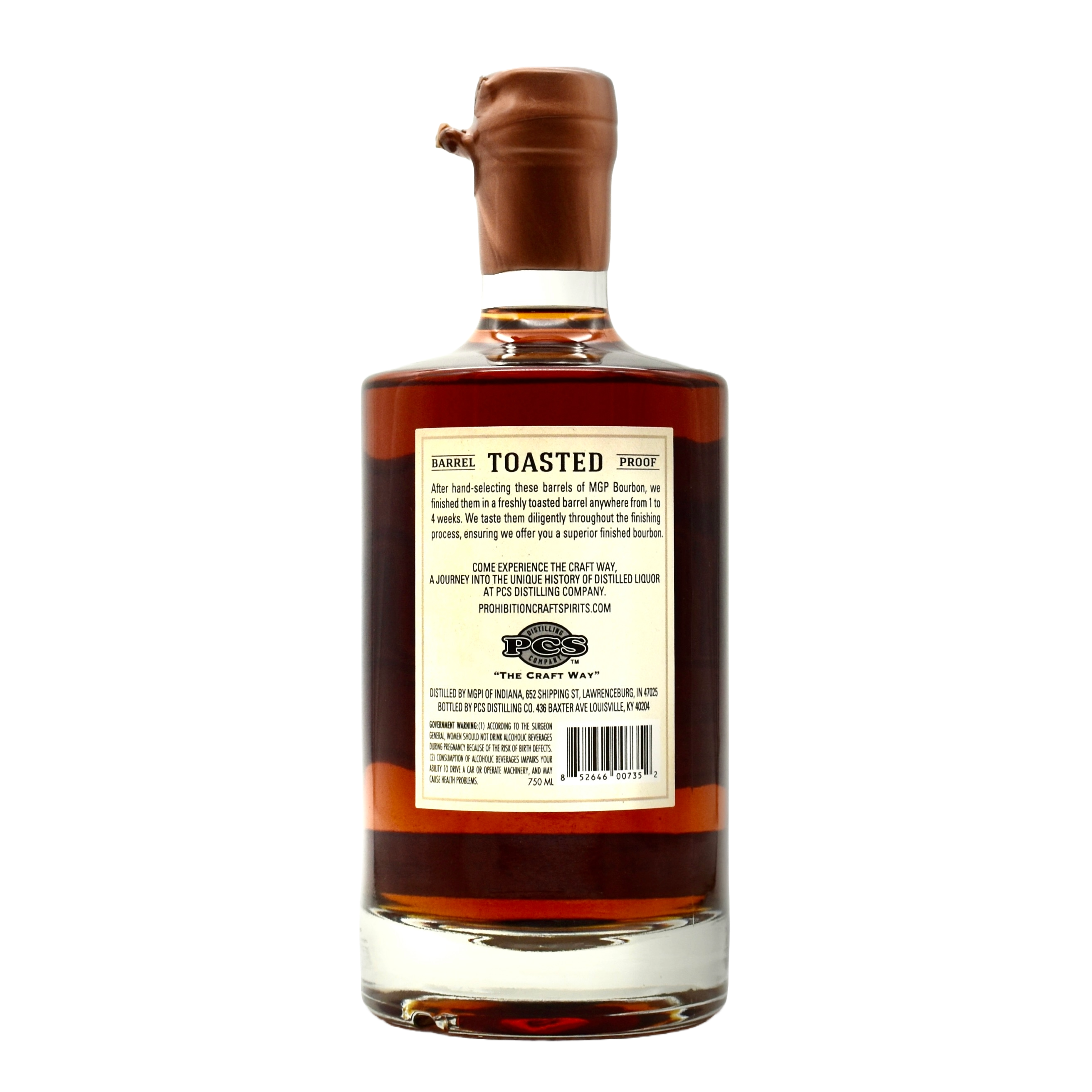 Nulu Bourbon Toasted 750ml