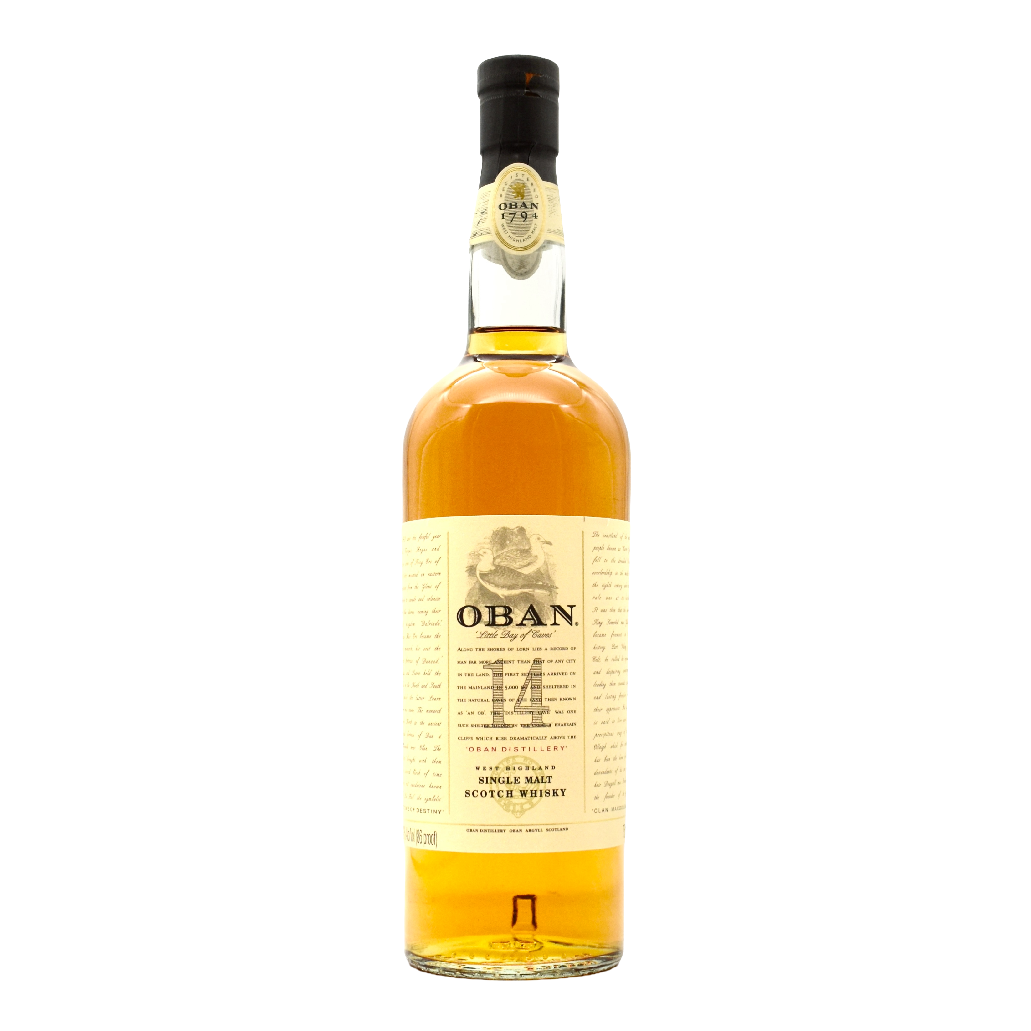 Oban Single Malt Scotch Whisky 14 Year 750ml