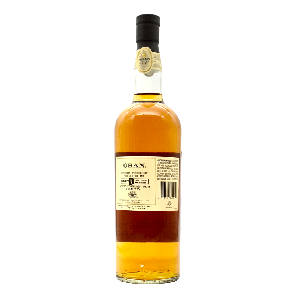 Oban Single Malt Scotch Whisky 14 Year 750ml