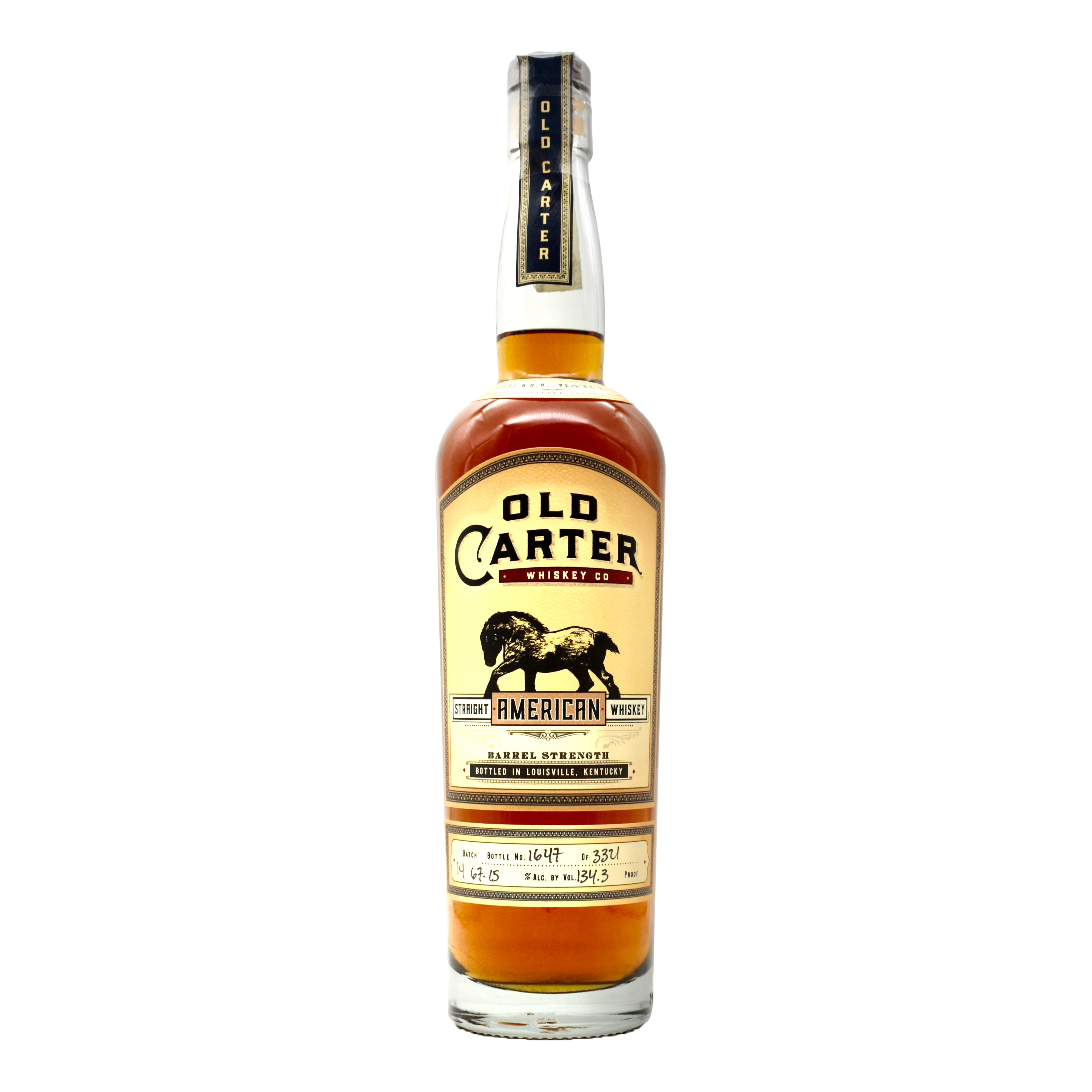 Old Carter American Whiskey Batch 14 750ml