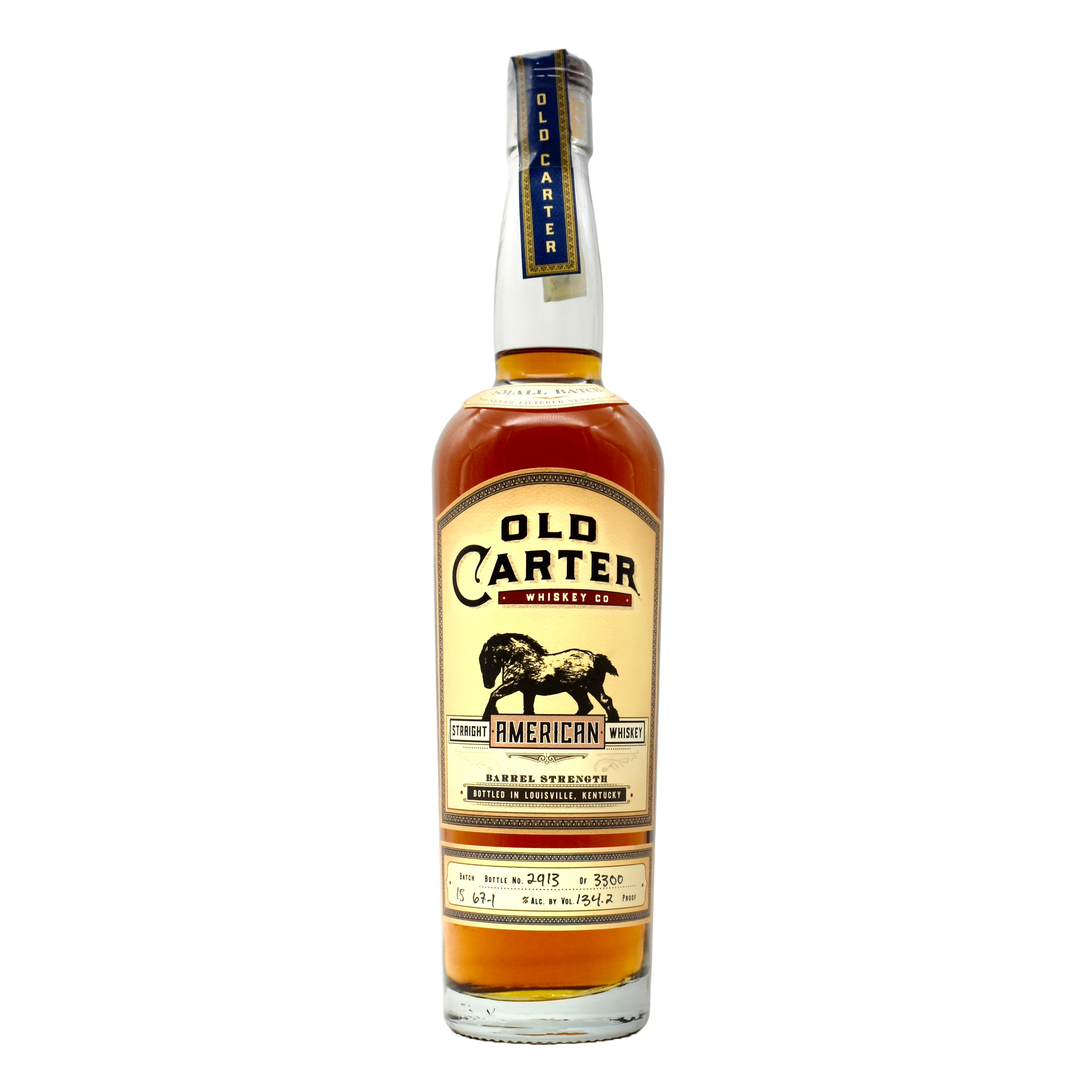 Old Carter American Whiskey Batch 15 750ml