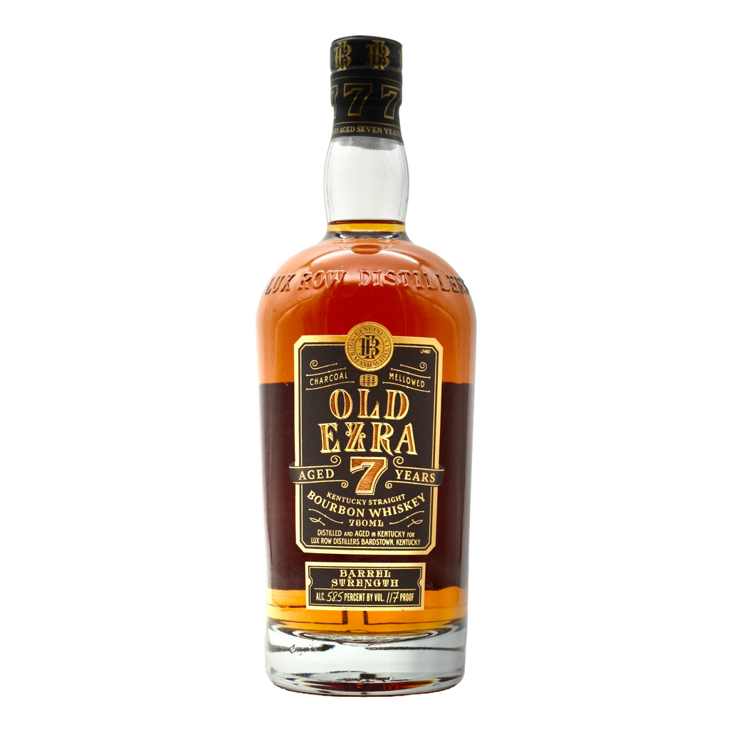 Old Ezra Brooks Barrel Strength 7 Year Bourbon 750ml