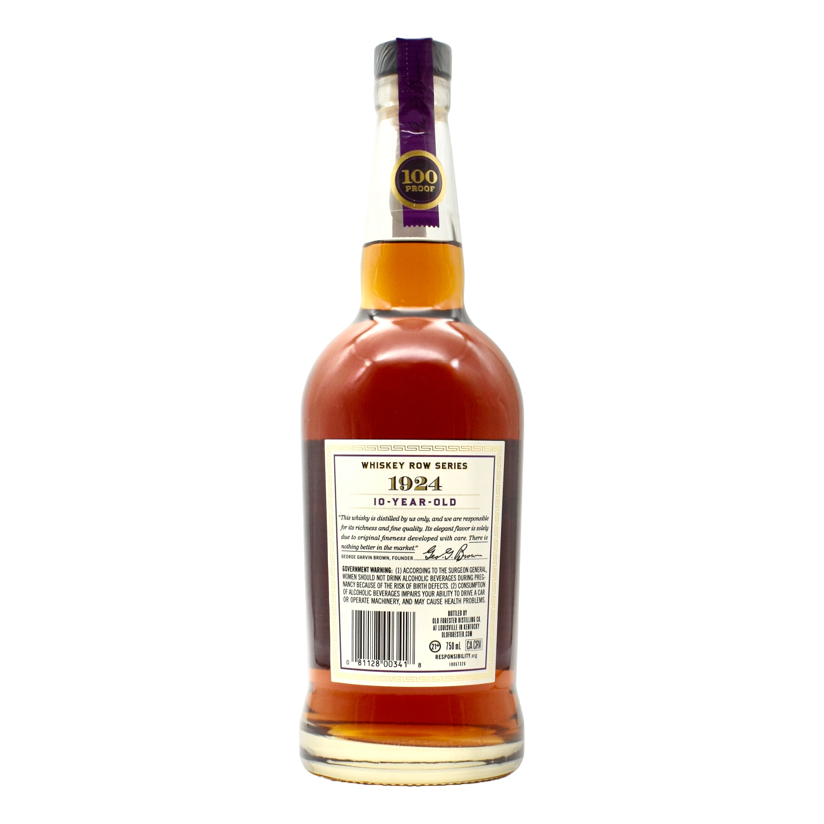 Old Forester 10 Year Bourbon 1924 750ml