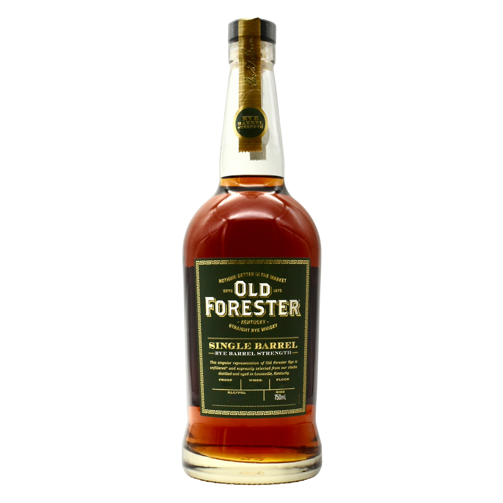 Old Forester Single Barrel Barrel Proof Rye Whiskey 750ml