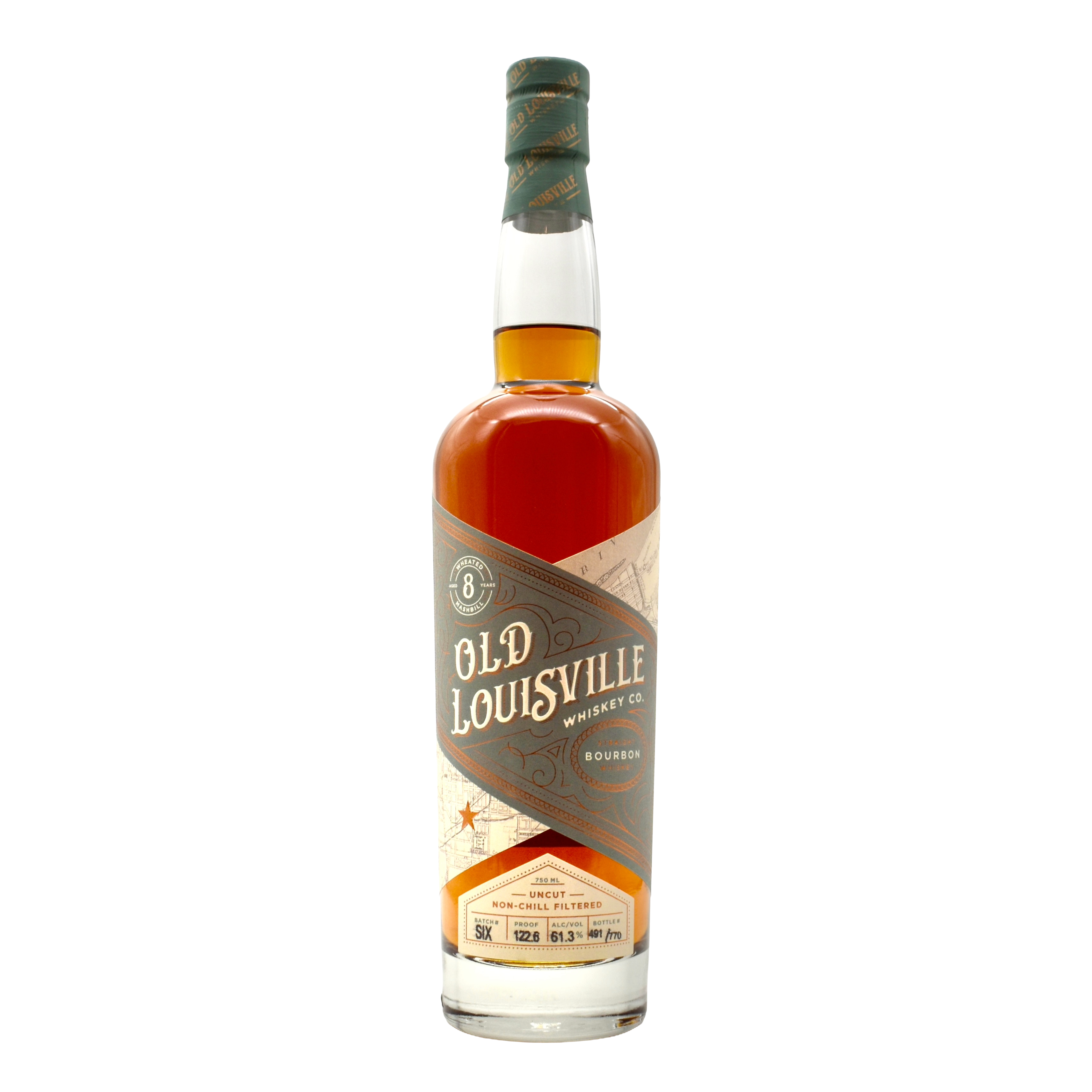 Old Louisville Wheated Bourbon 122.6 Proof Batch SIX 750ml