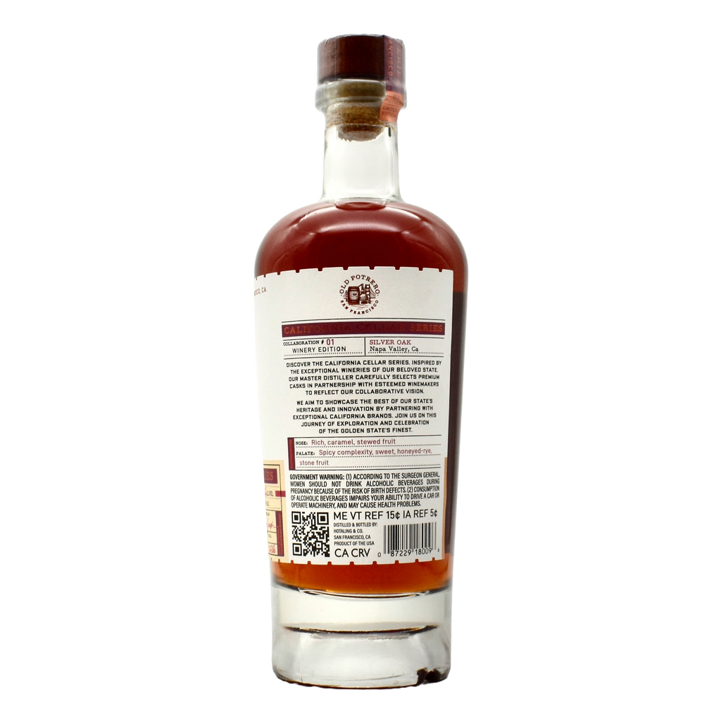 Old Potrero Rye Whiskey Cellar Series Silver Oak Collaboration #1 700ml