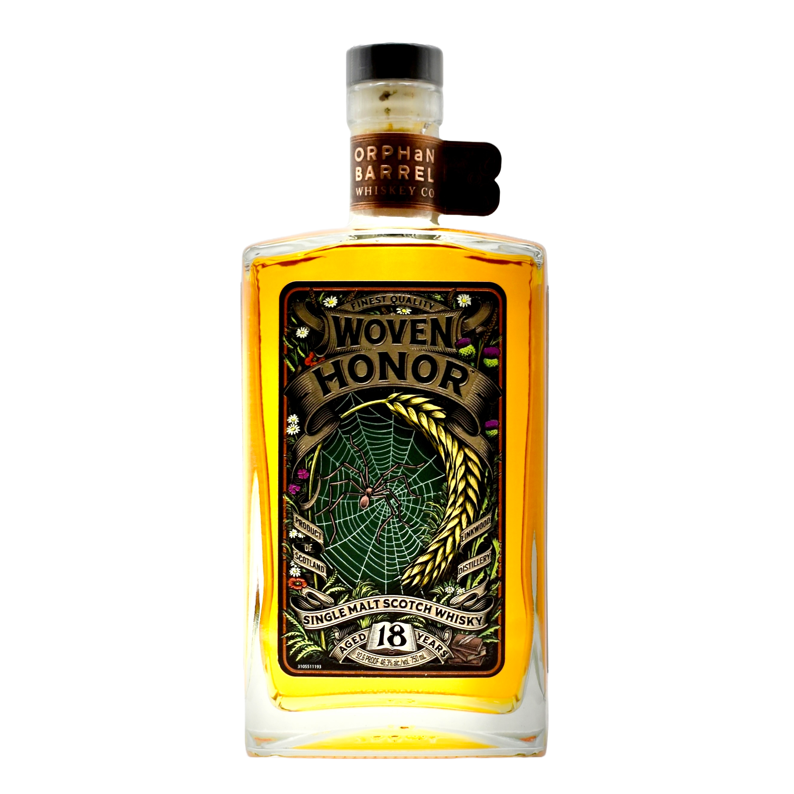 Orphan Barrel Woven Honor 18 Year Old Single Malt Scotch Whisky 750ml