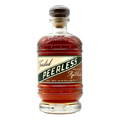 Bottle of Peerless Toasted Rye Whiskey on a white background