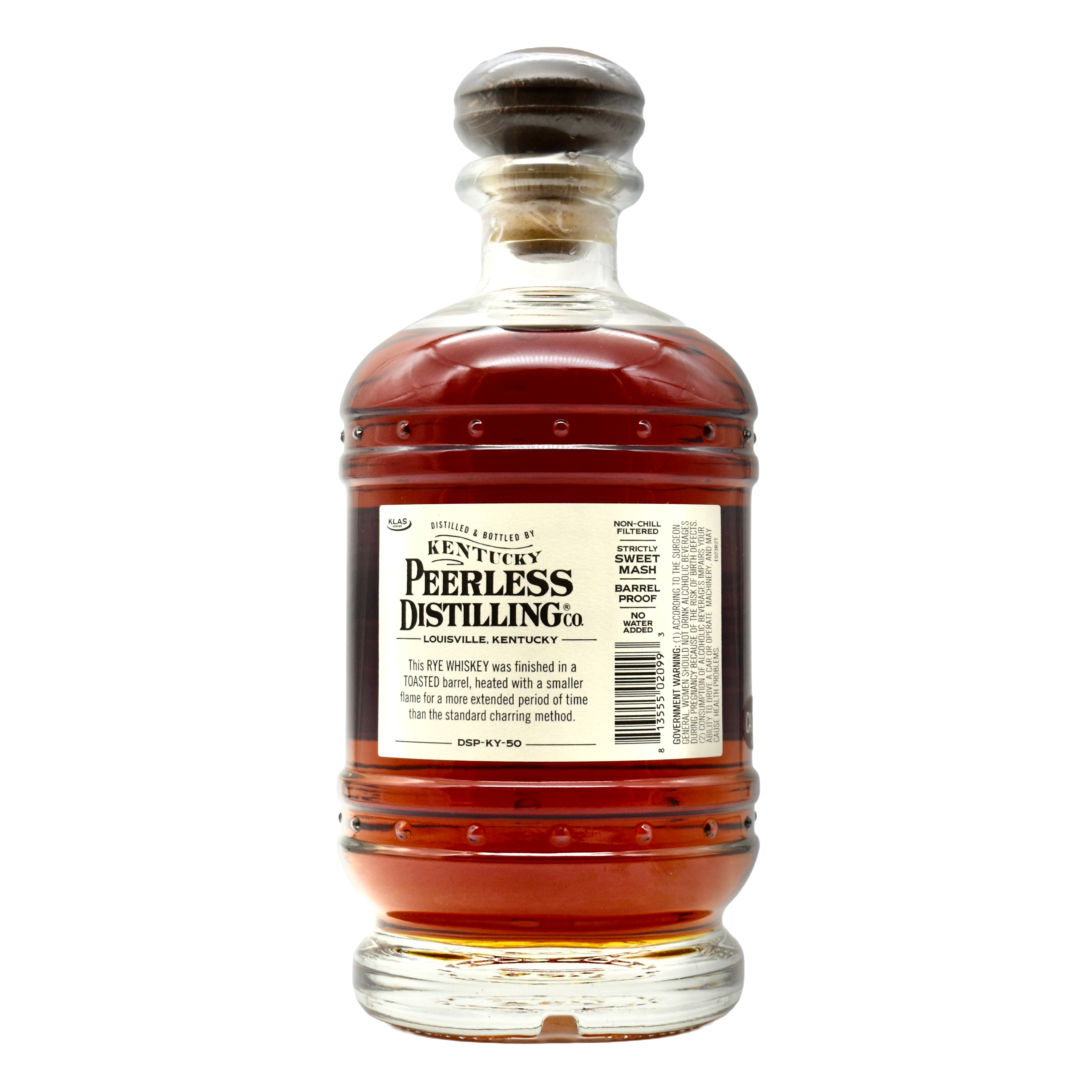 Peerless Toasted Rye Whiskey 750ml