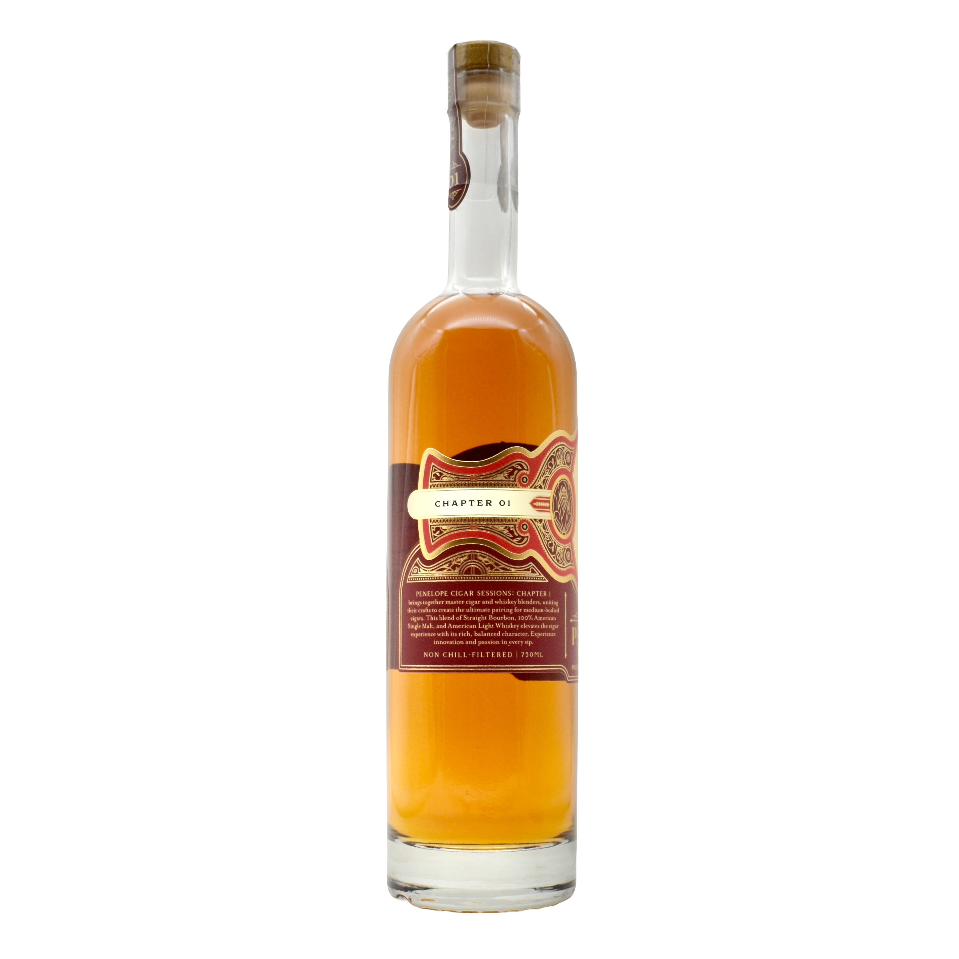 Penelope Cigar Sessions American Whiskey 750ml