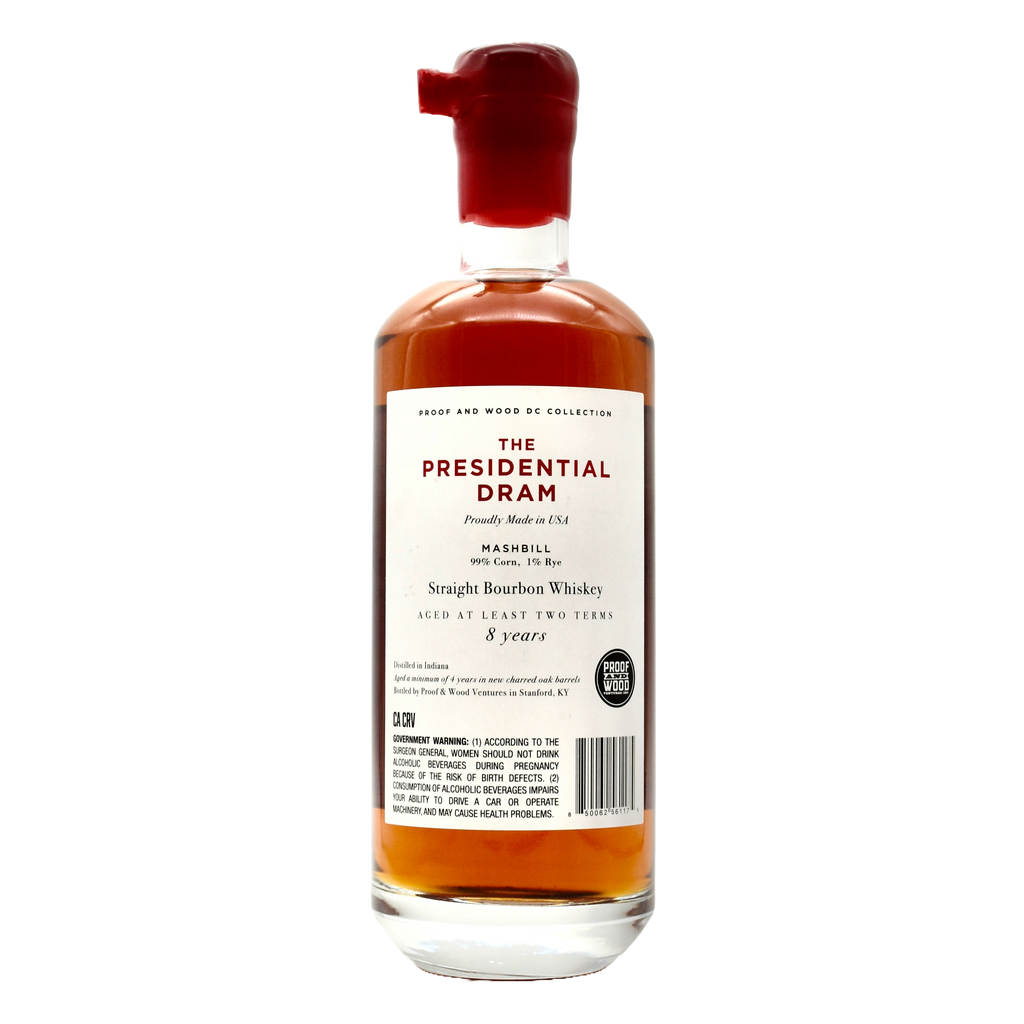 Presidential Dram 8 Year Single Barrel Bourbon Barrel Proof 700ml
