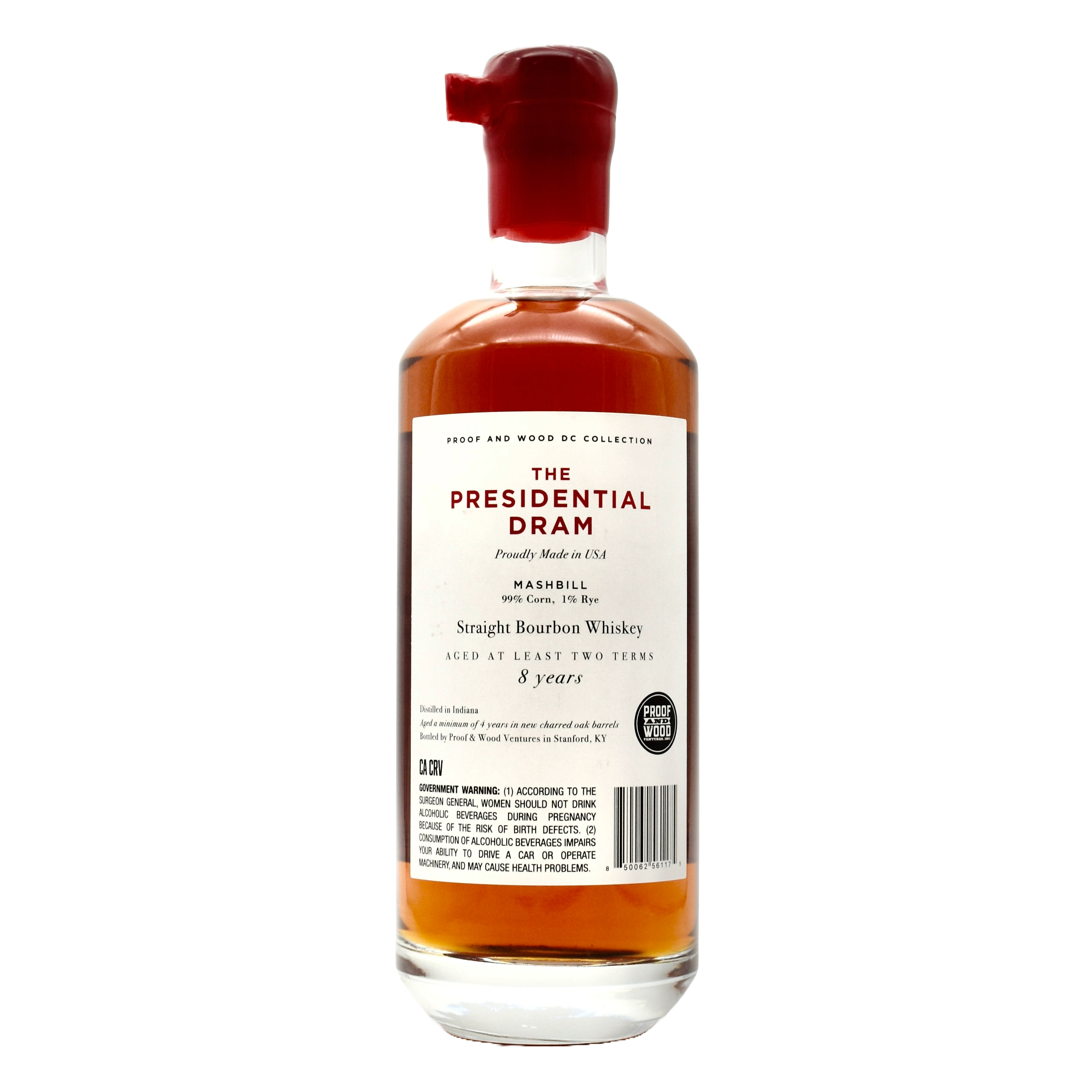 Presidential Dram 8 Year Single Barrel Bourbon Barrel Proof 700ml
