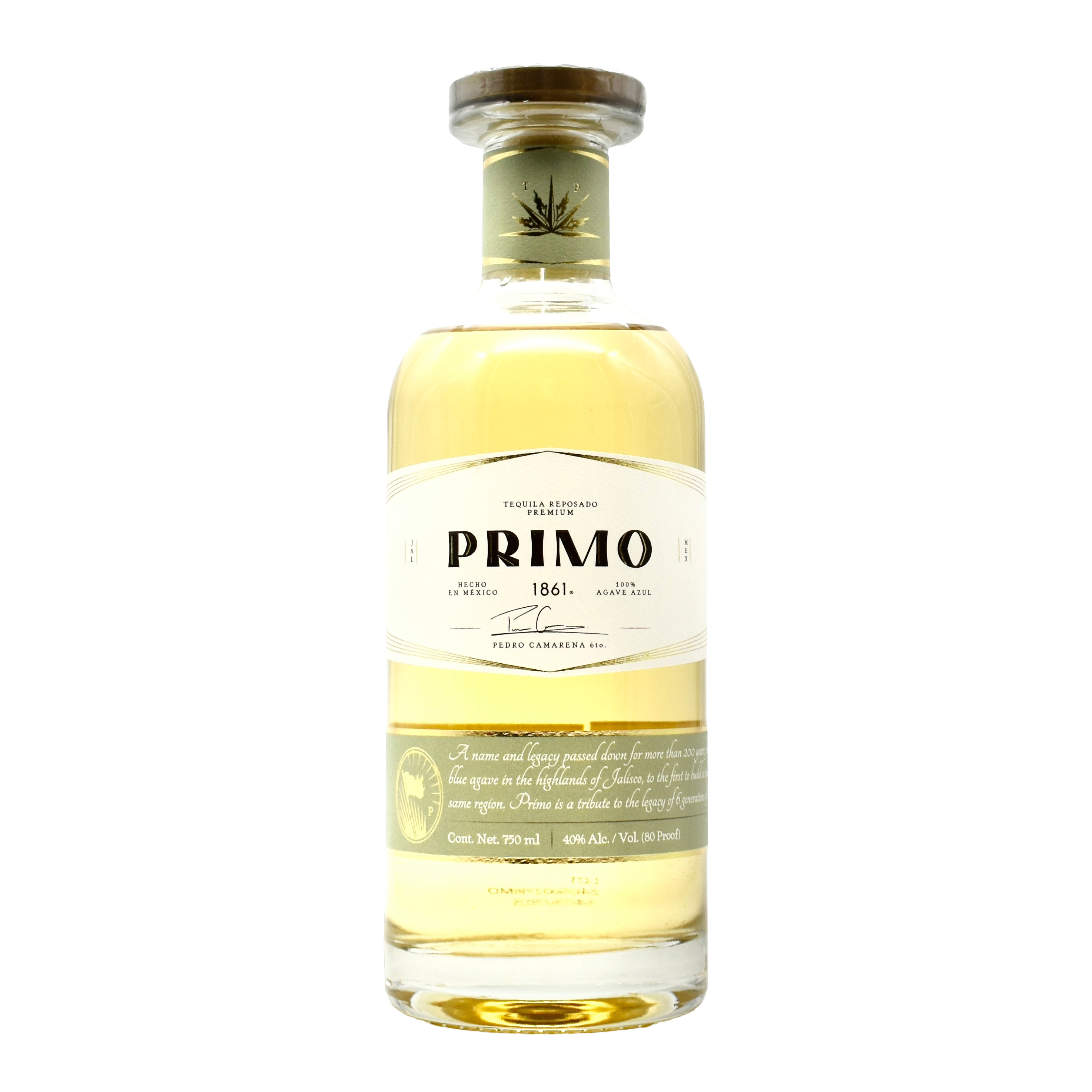 Primo 1861 Tequila Reposado 750ml