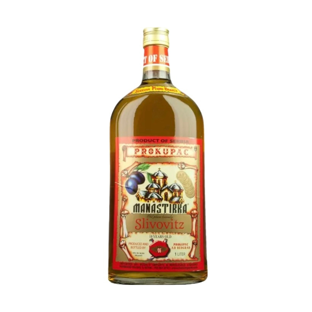Prokupac Manastirka Slivovitz Plum Brandy 10 Year Old 1L