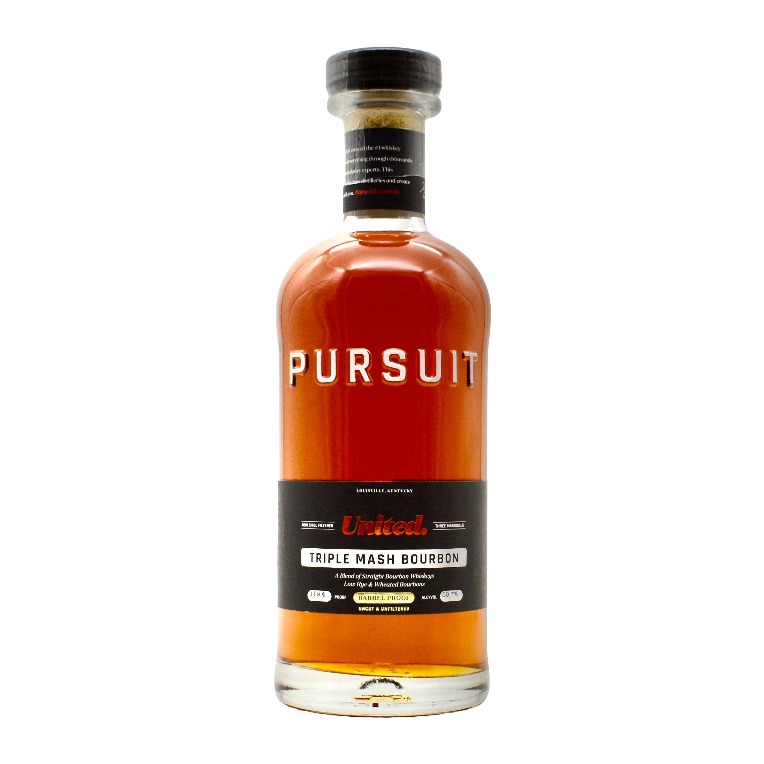 Pursuit United Barrel Proof Bourbon 700ml