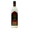 A bottle of Rumple Minze Peppermint Liqueur with a label displaying the brand name and a red-faced emblem, against a white background.