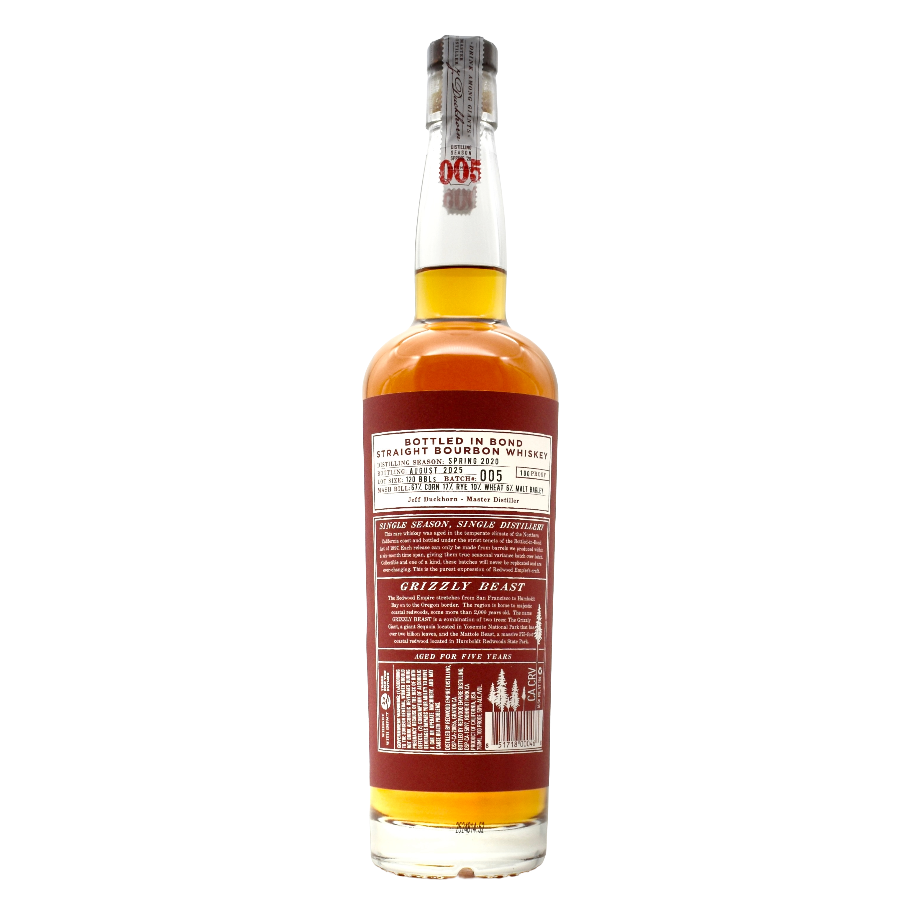 Redemption Rye Whiskey 750ml